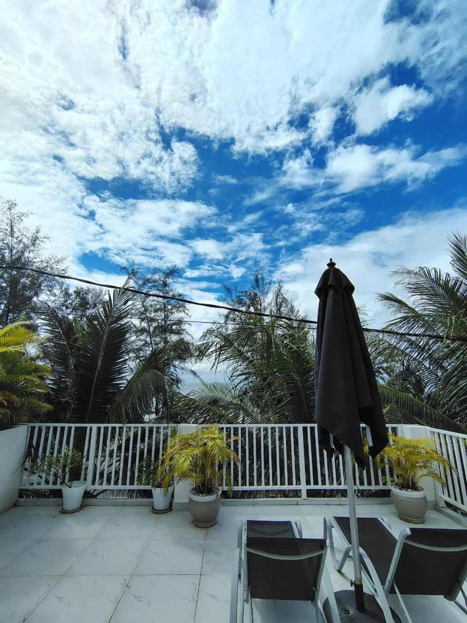 Balcony/Terrace in White Boutique Hotel and Residences