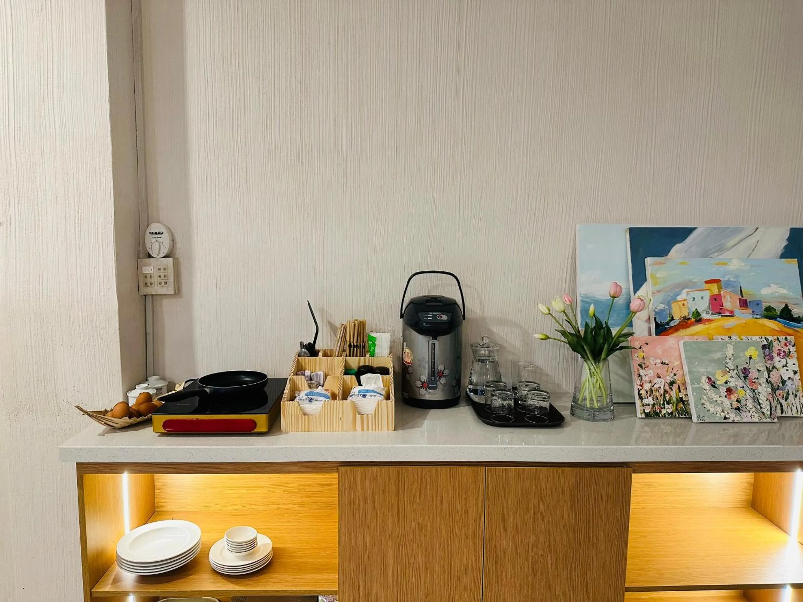 Kitchen or kitchenette in Phuong Nam Hotel An Giang