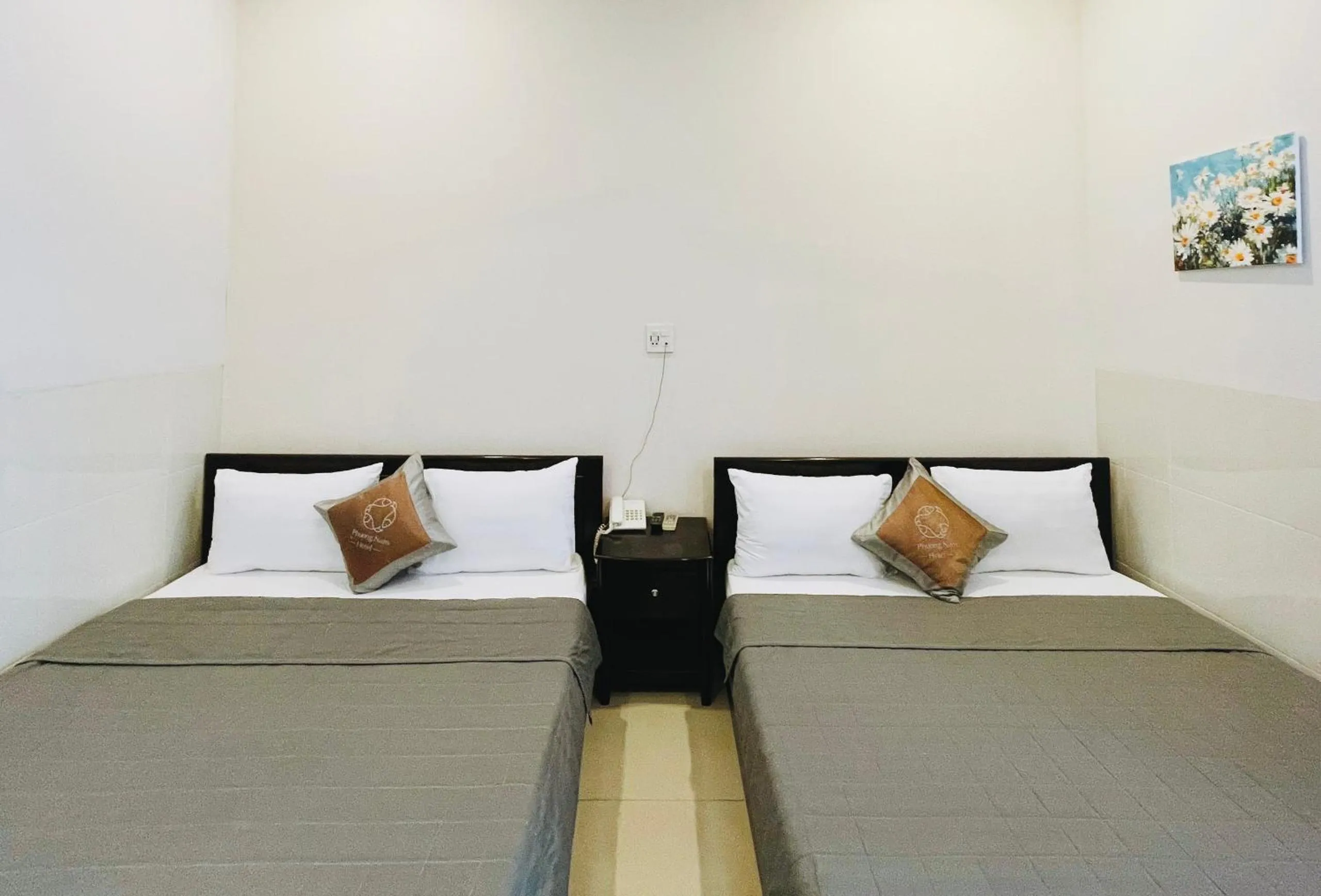 Bed in Phuong Nam Hotel An Giang