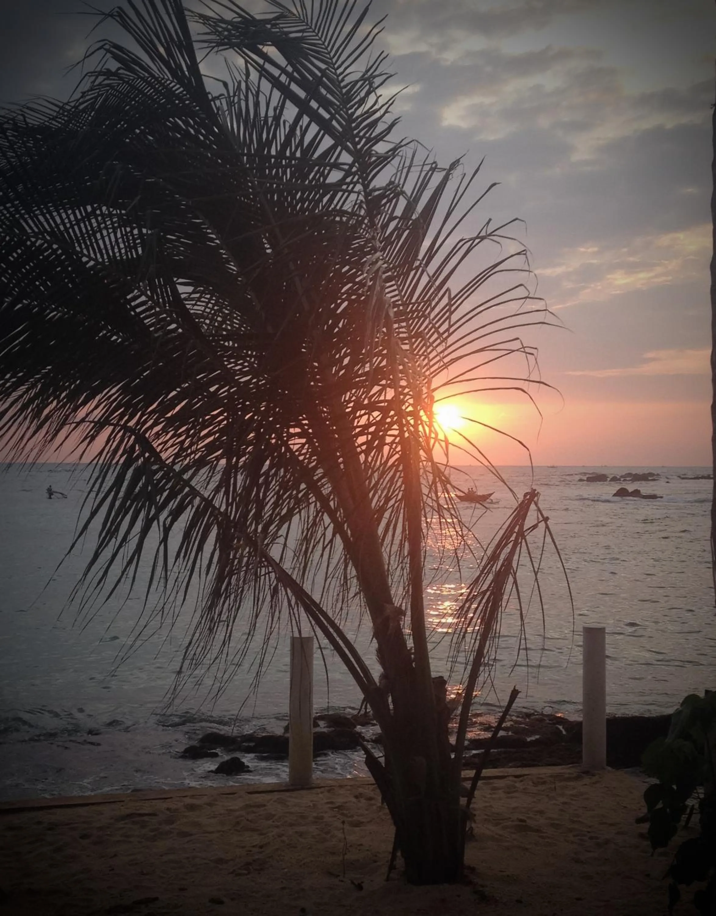 Sunset in Mirissa Seastar