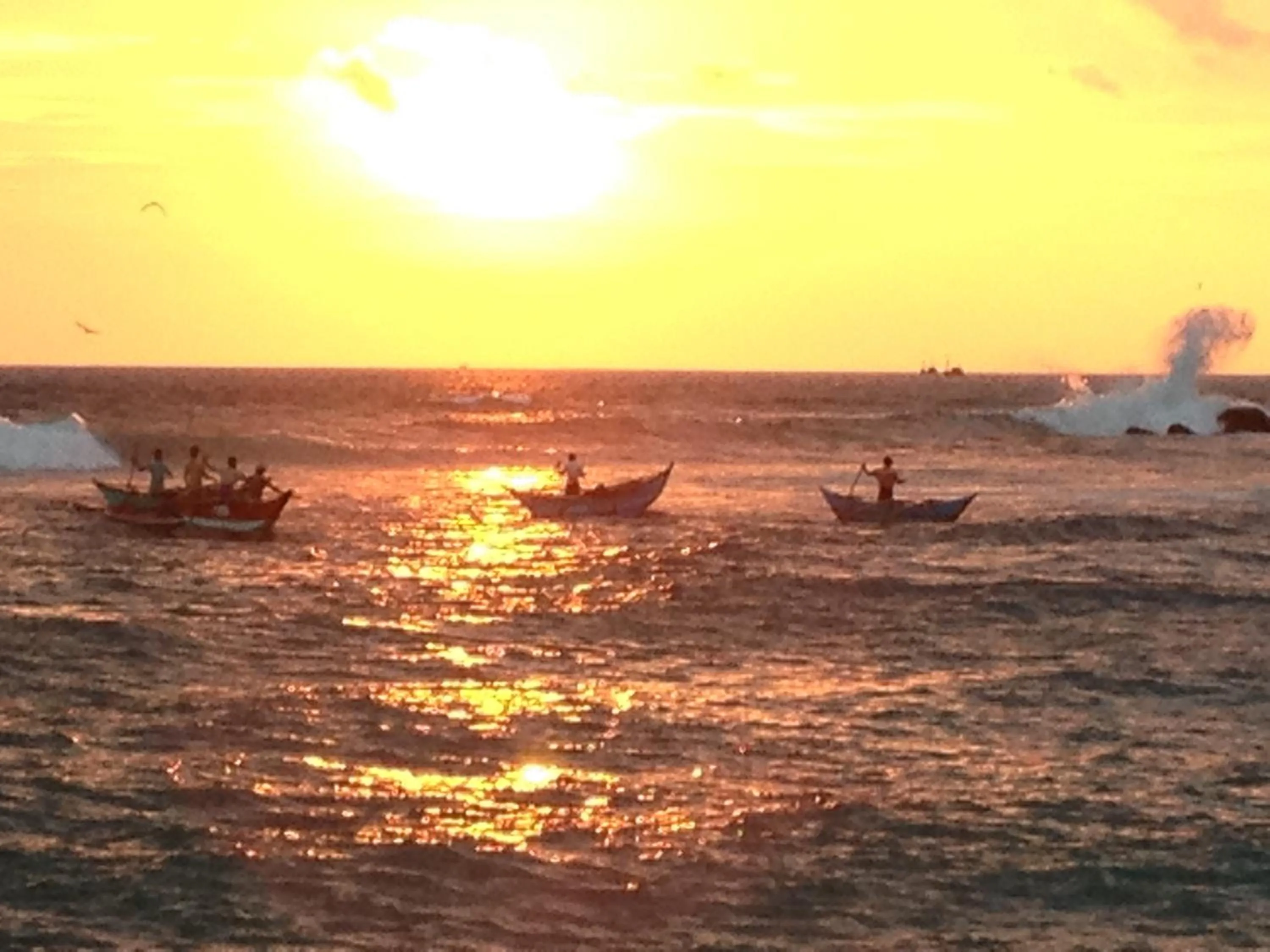 Sunset in Mirissa Seastar