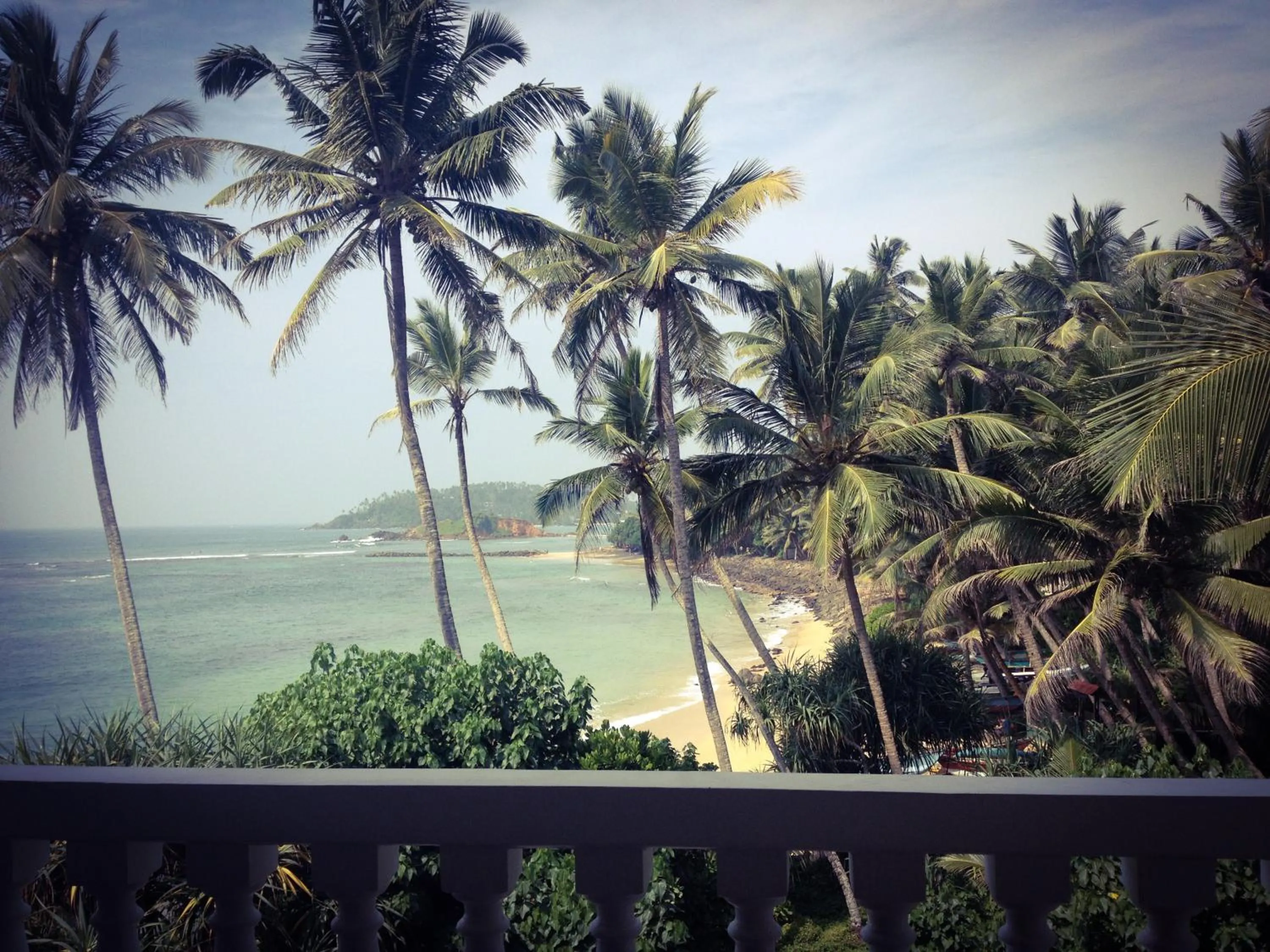 Balcony/Terrace in Mirissa Seastar