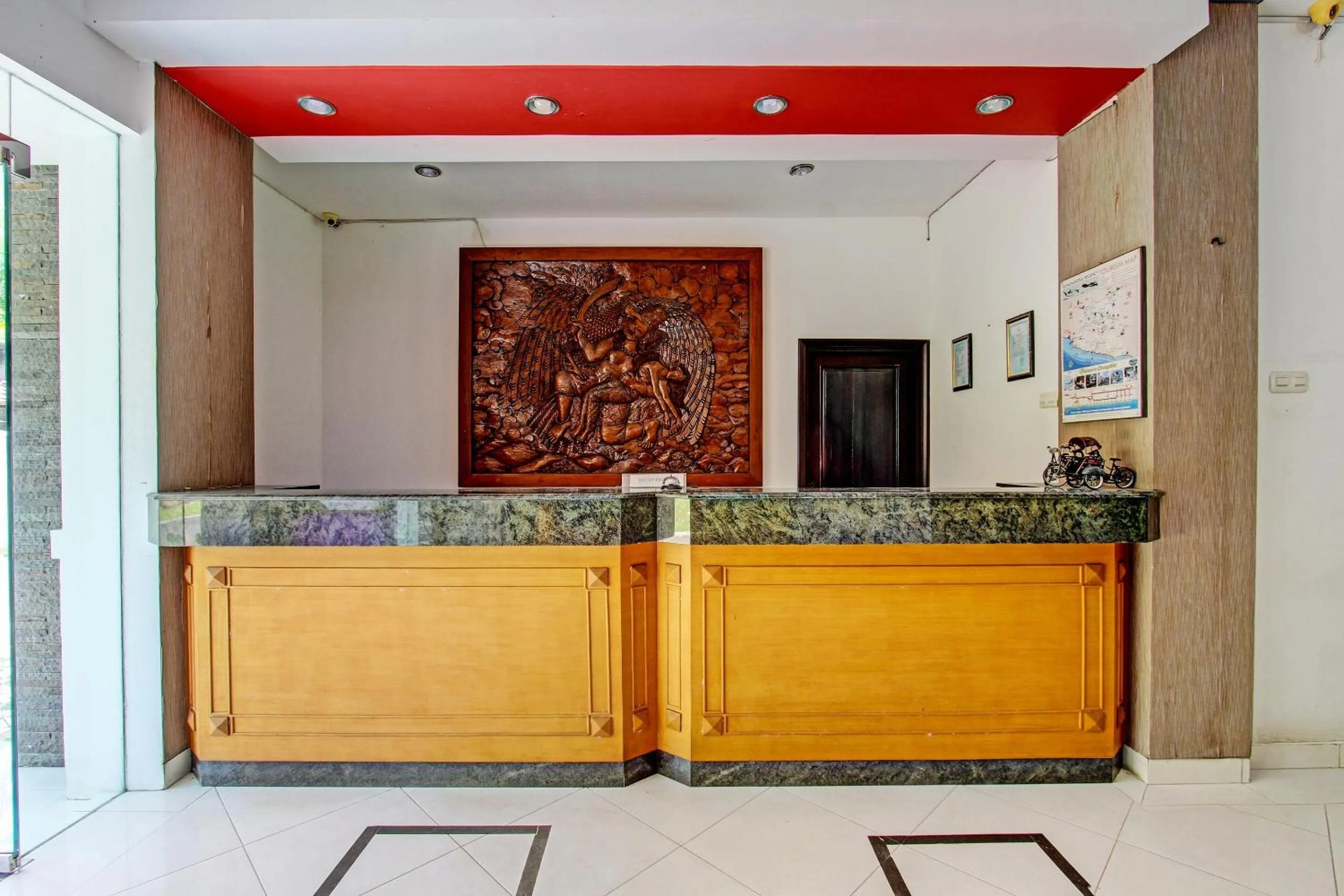 Lobby or reception in Collection O Gunung Kidul Near Baron Beach Formerly Orchid Hotel