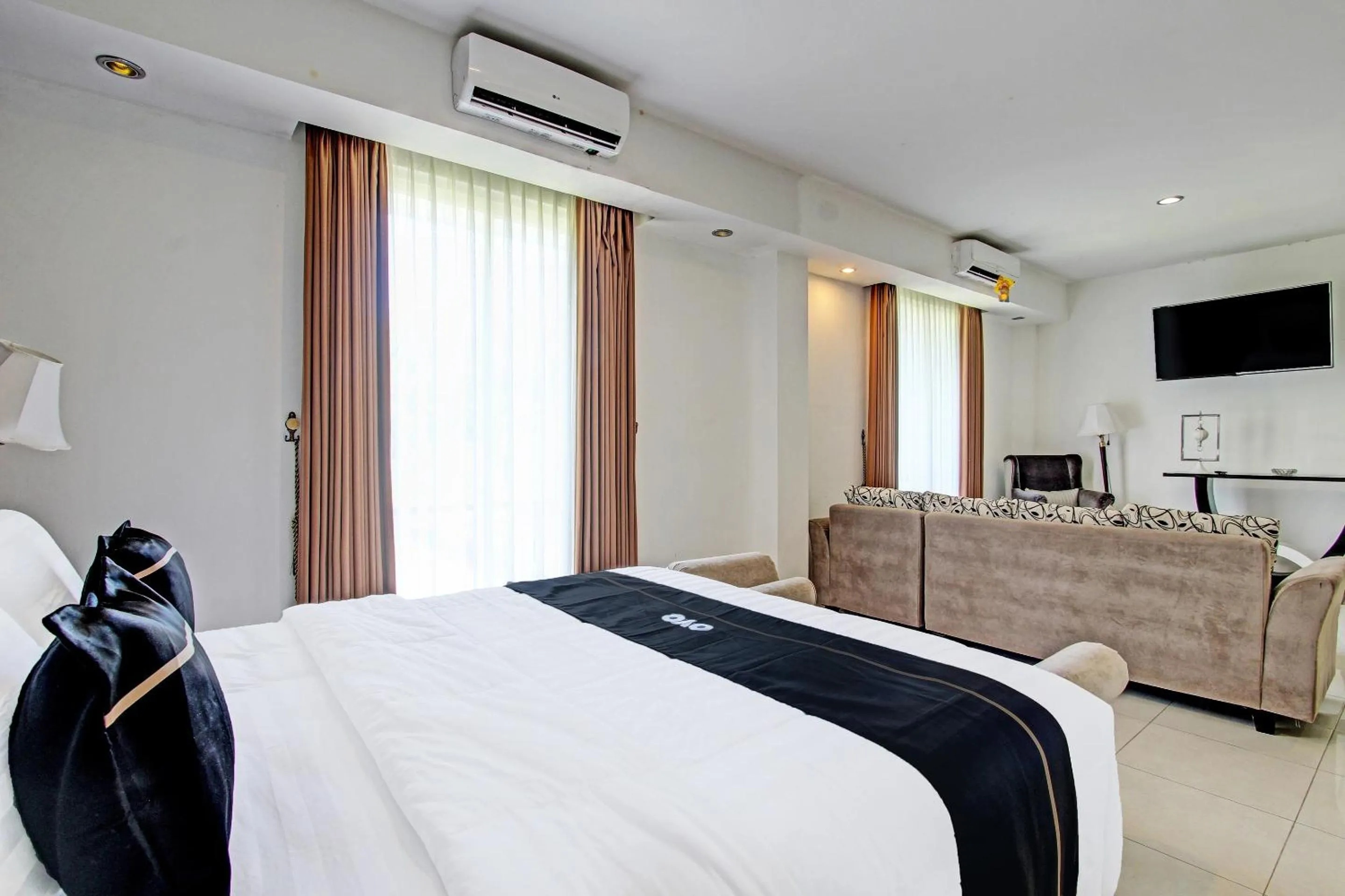 Bedroom, Bed in Collection O Gunung Kidul Near Baron Beach Formerly Orchid Hotel