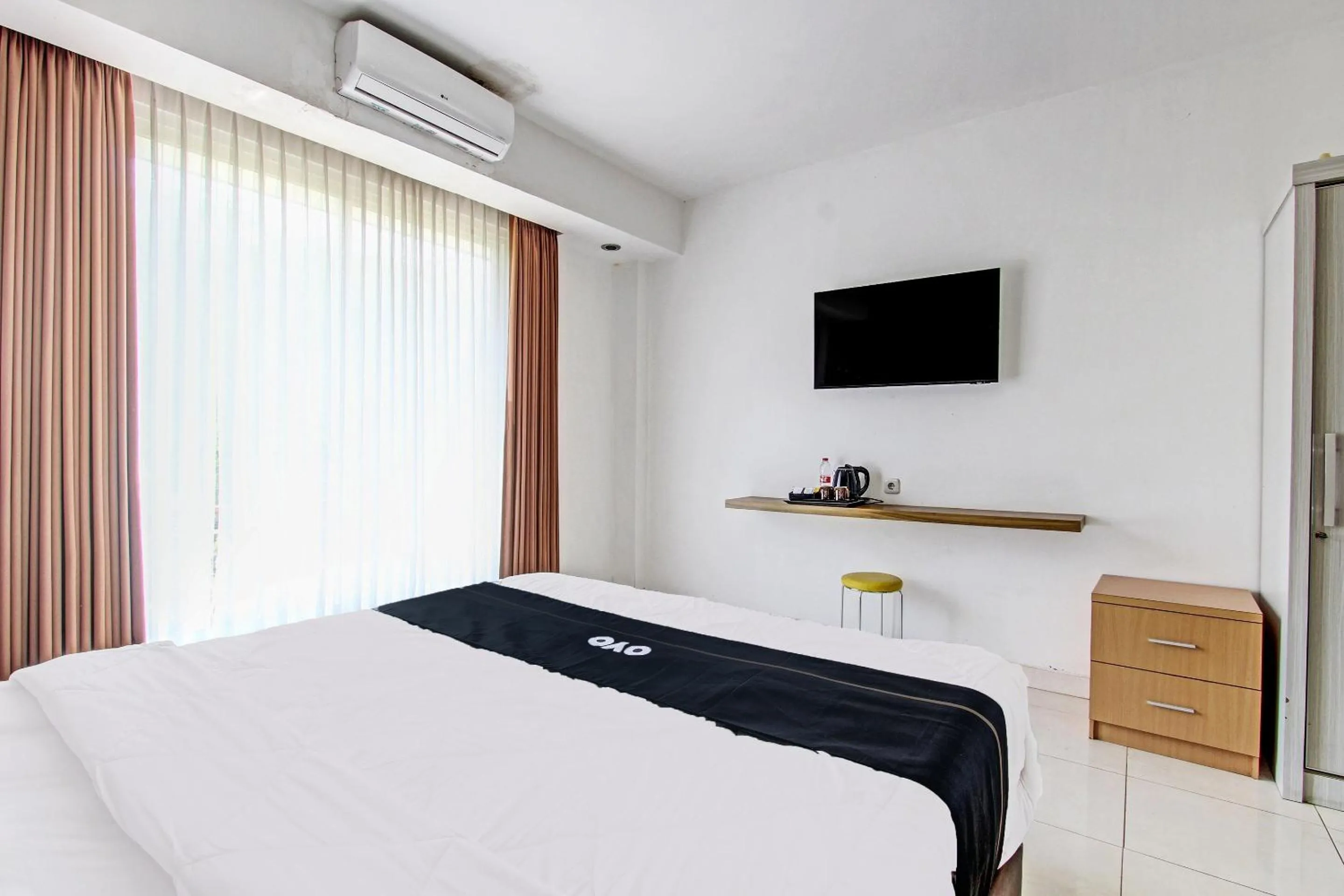 Bedroom, Bed in Collection O Gunung Kidul Near Baron Beach Formerly Orchid Hotel