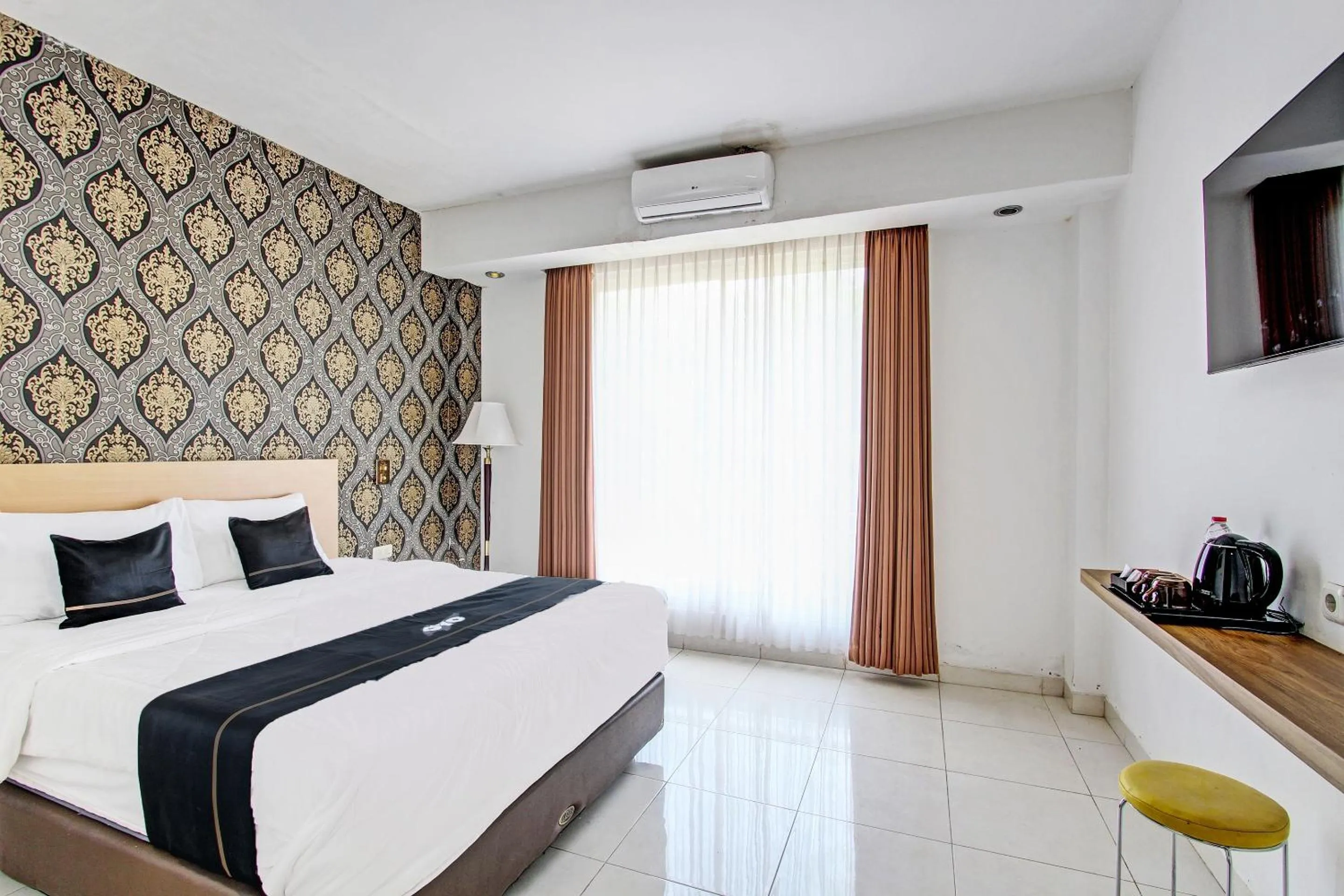 Bedroom, Bed in Collection O Gunung Kidul Near Baron Beach Formerly Orchid Hotel