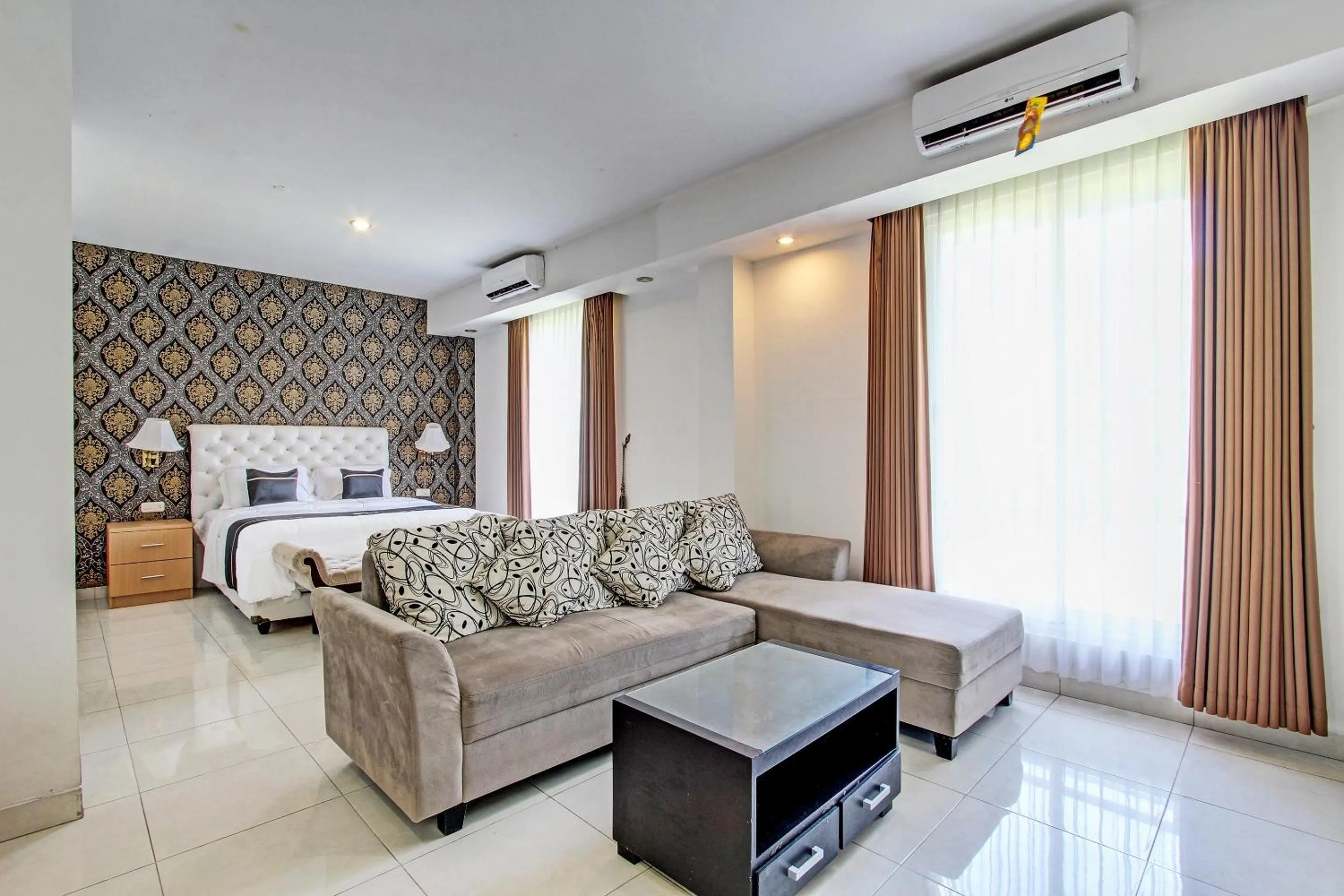 Bedroom, Bed in Collection O Gunung Kidul Near Baron Beach Formerly Orchid Hotel