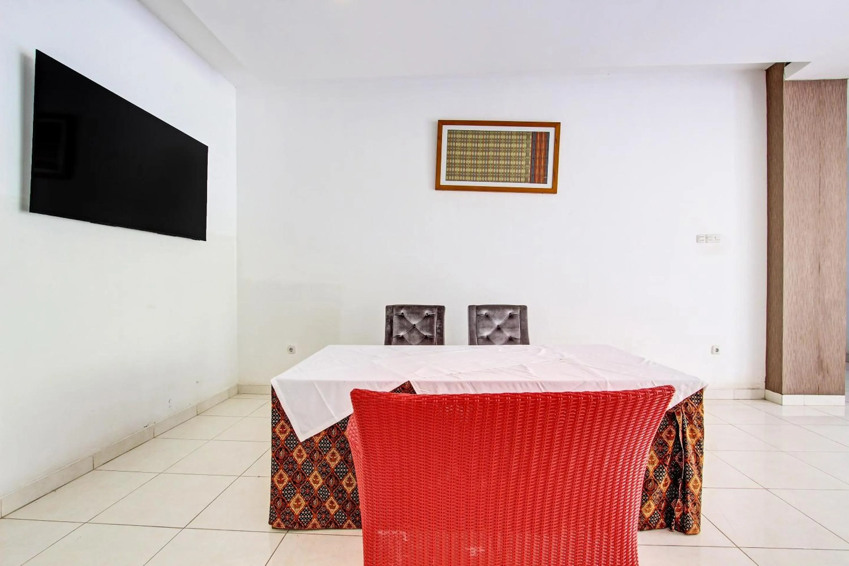 Lobby or reception, Bed in Collection O Gunung Kidul Near Baron Beach Formerly Orchid Hotel