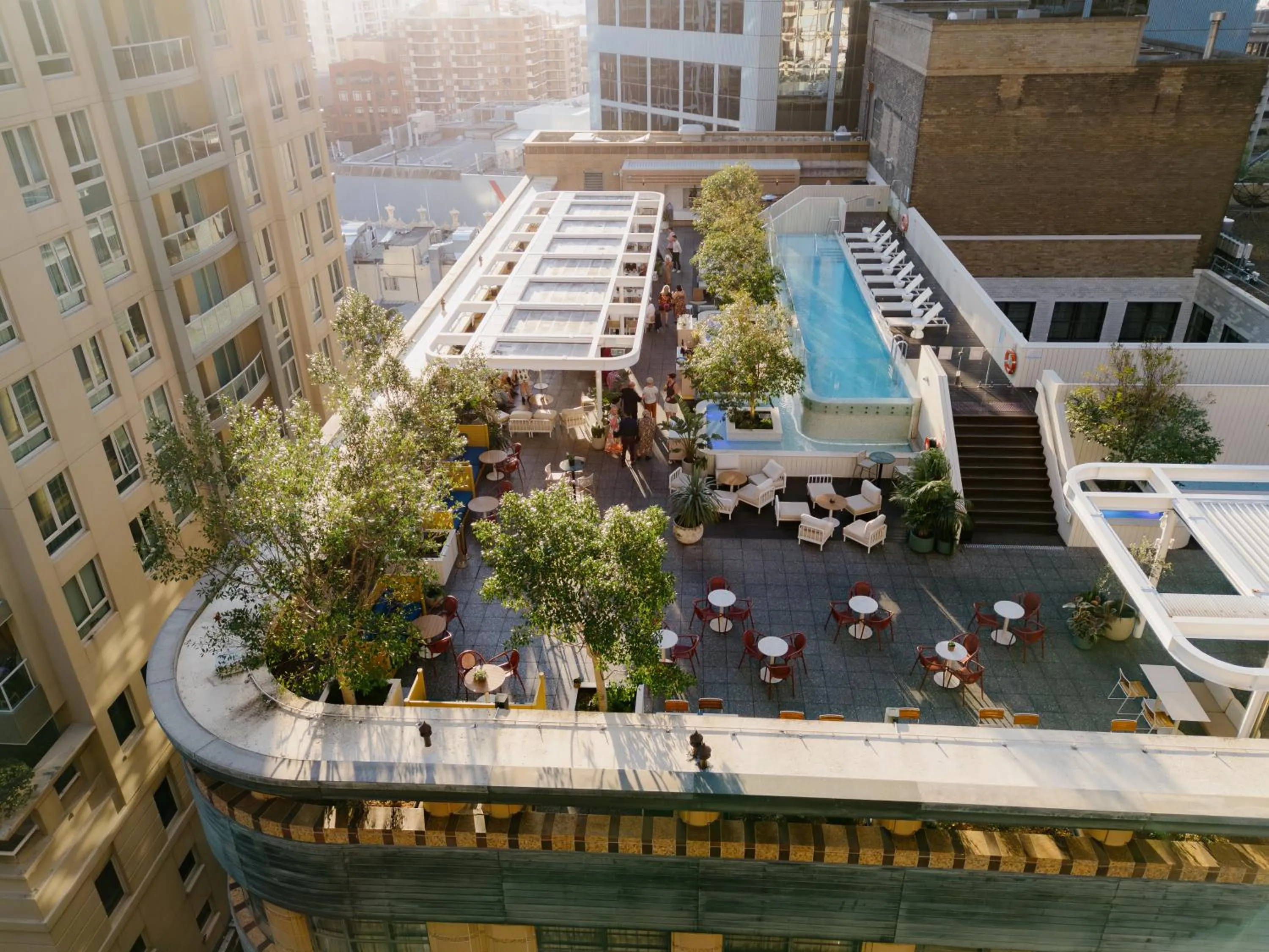 Swimming pool in Kimpton Margot Sydney by IHG