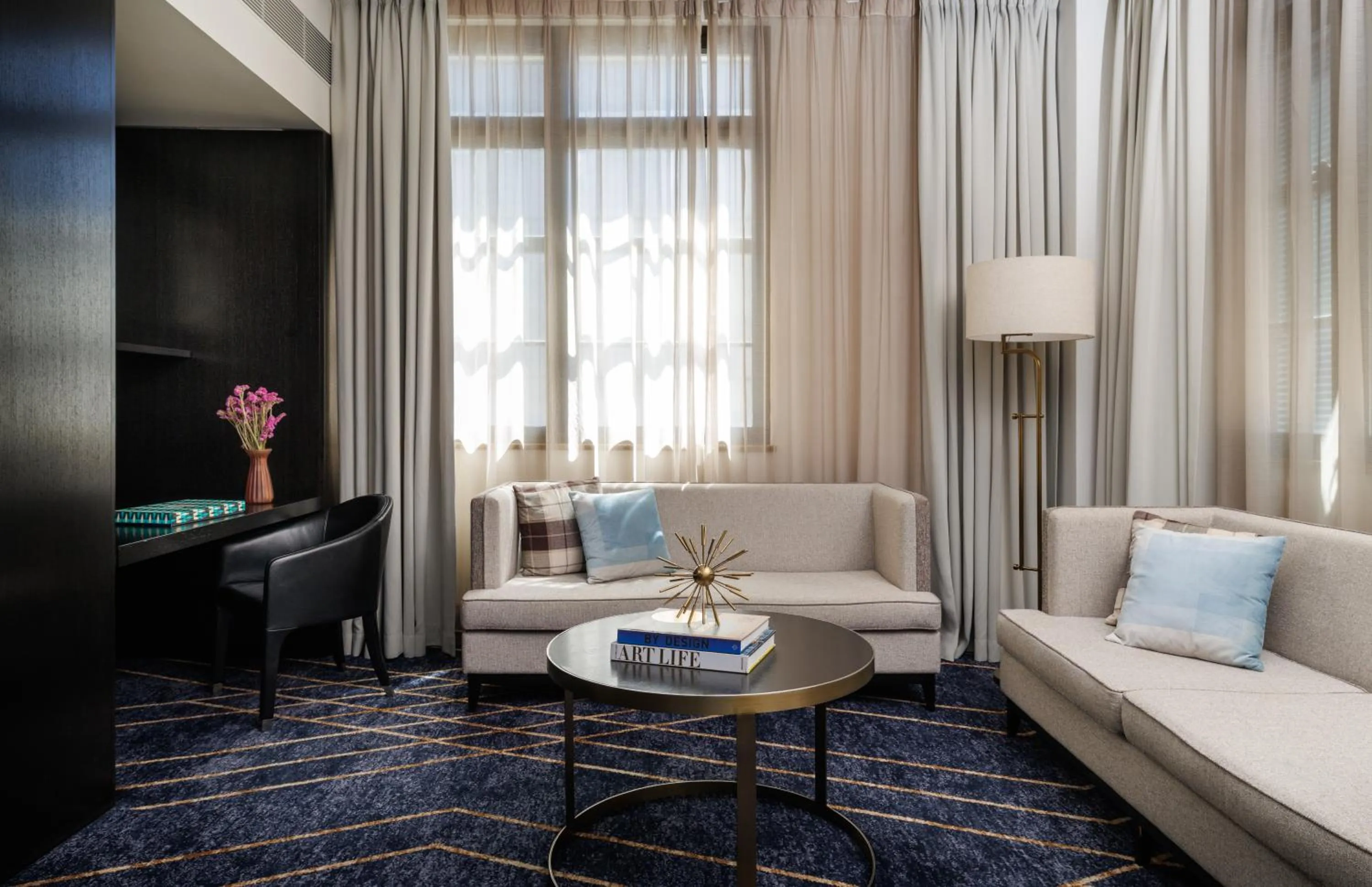 Living room in Kimpton Margot Sydney by IHG