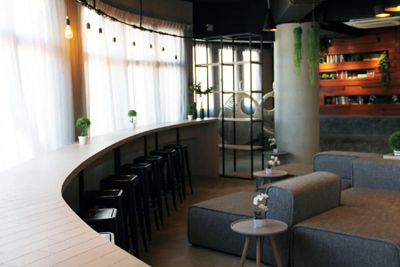 Living room in Tido Hostel Penang