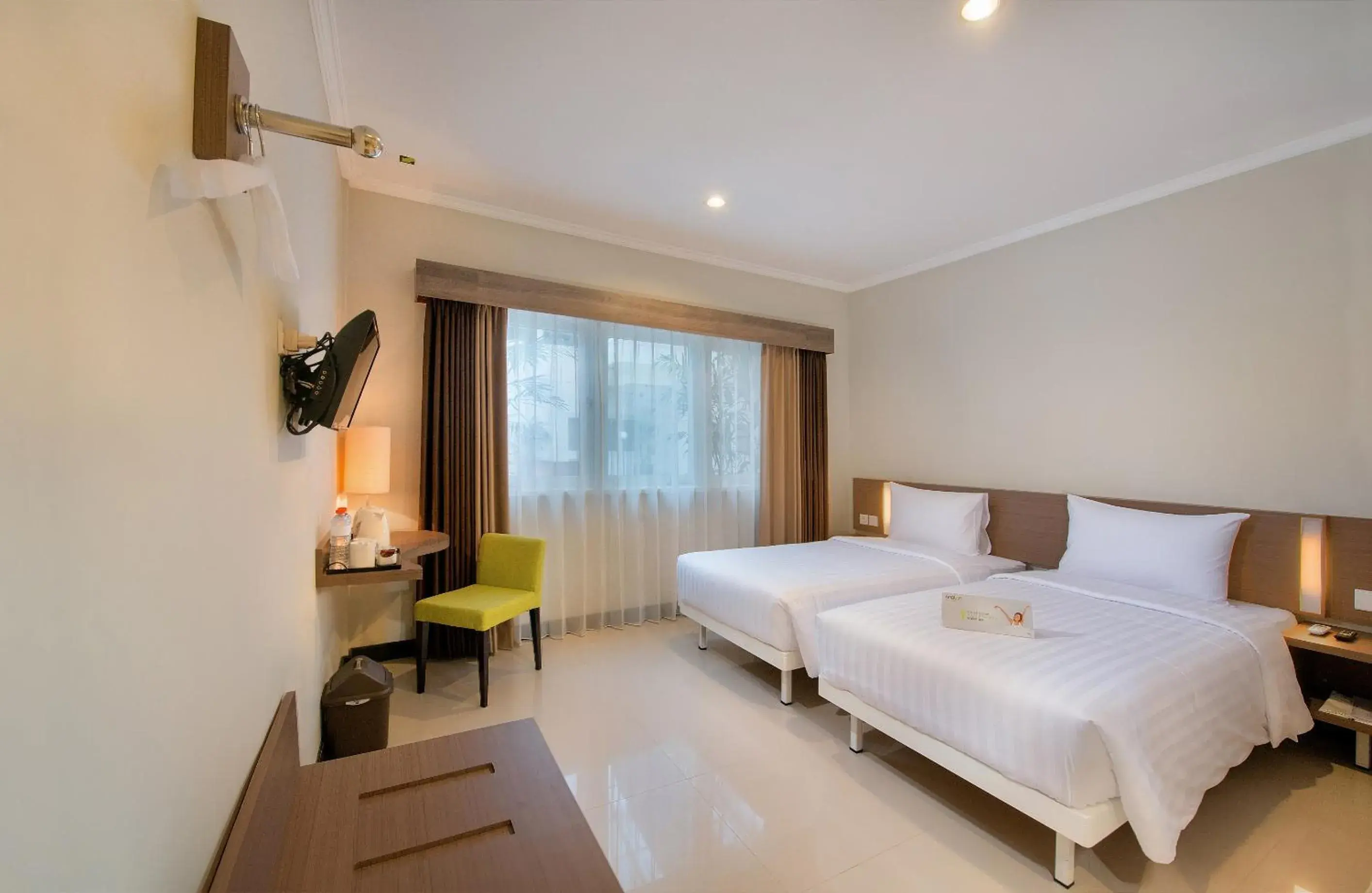 Photo of the whole room in Whiz Prime Hotel Darmo Harapan Surabaya