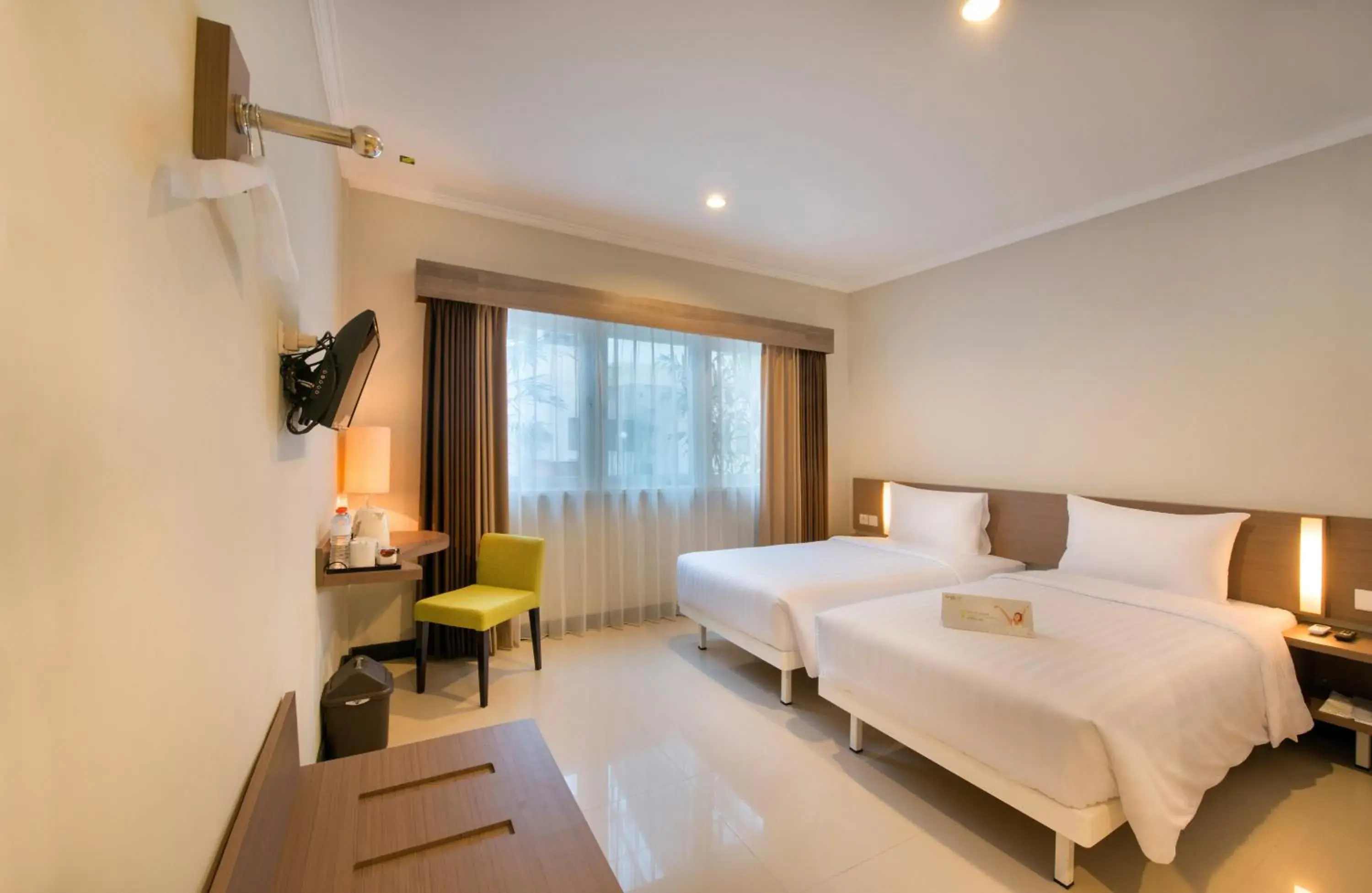 Photo of the whole room in Whiz Prime Hotel Darmo Harapan Surabaya