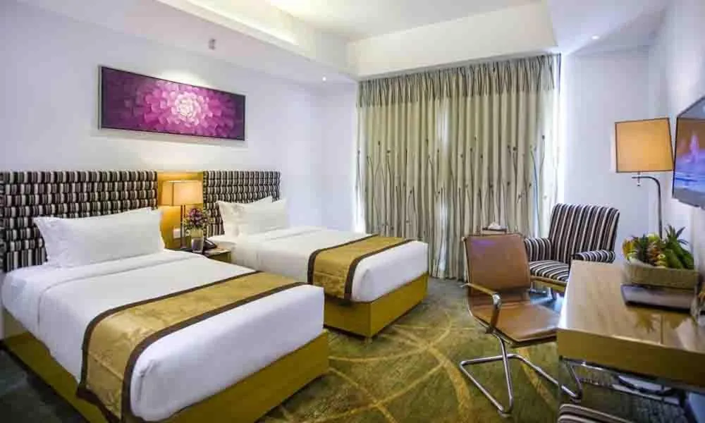 Photo of the whole room, Bed in Hotel Bengal Canary Park