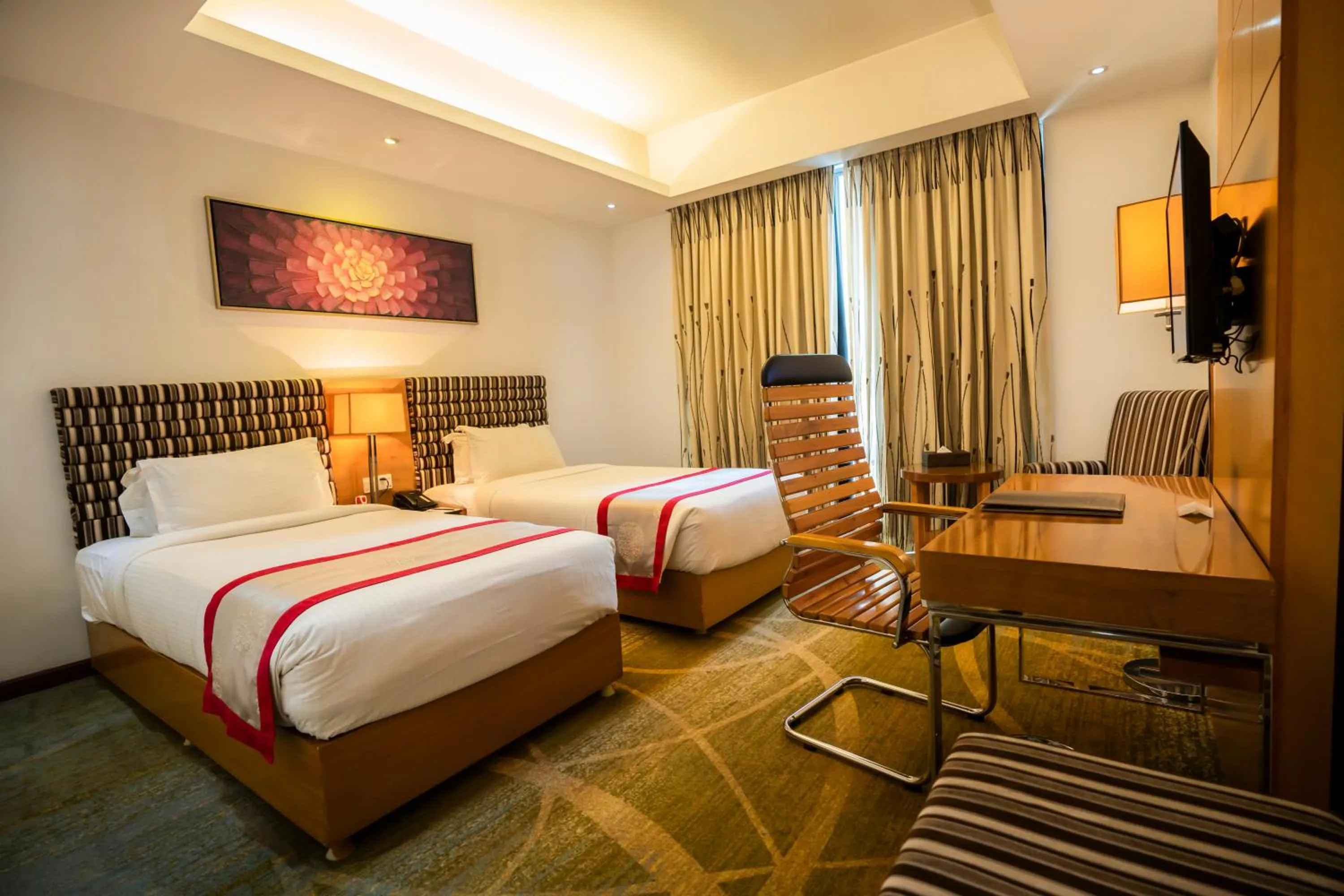 Bed in Hotel Bengal Canary Park