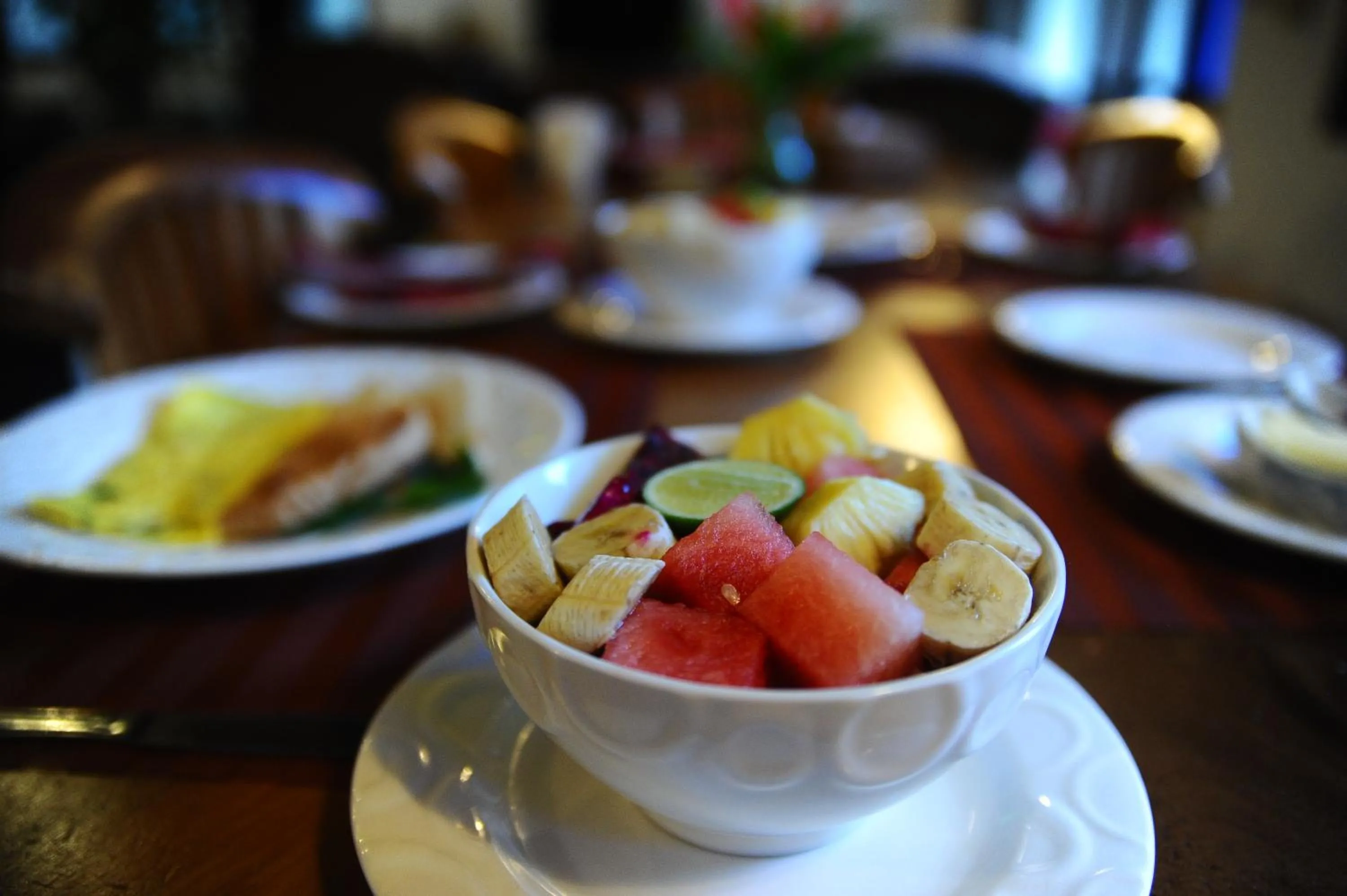 Breakfast in Villa Paradise