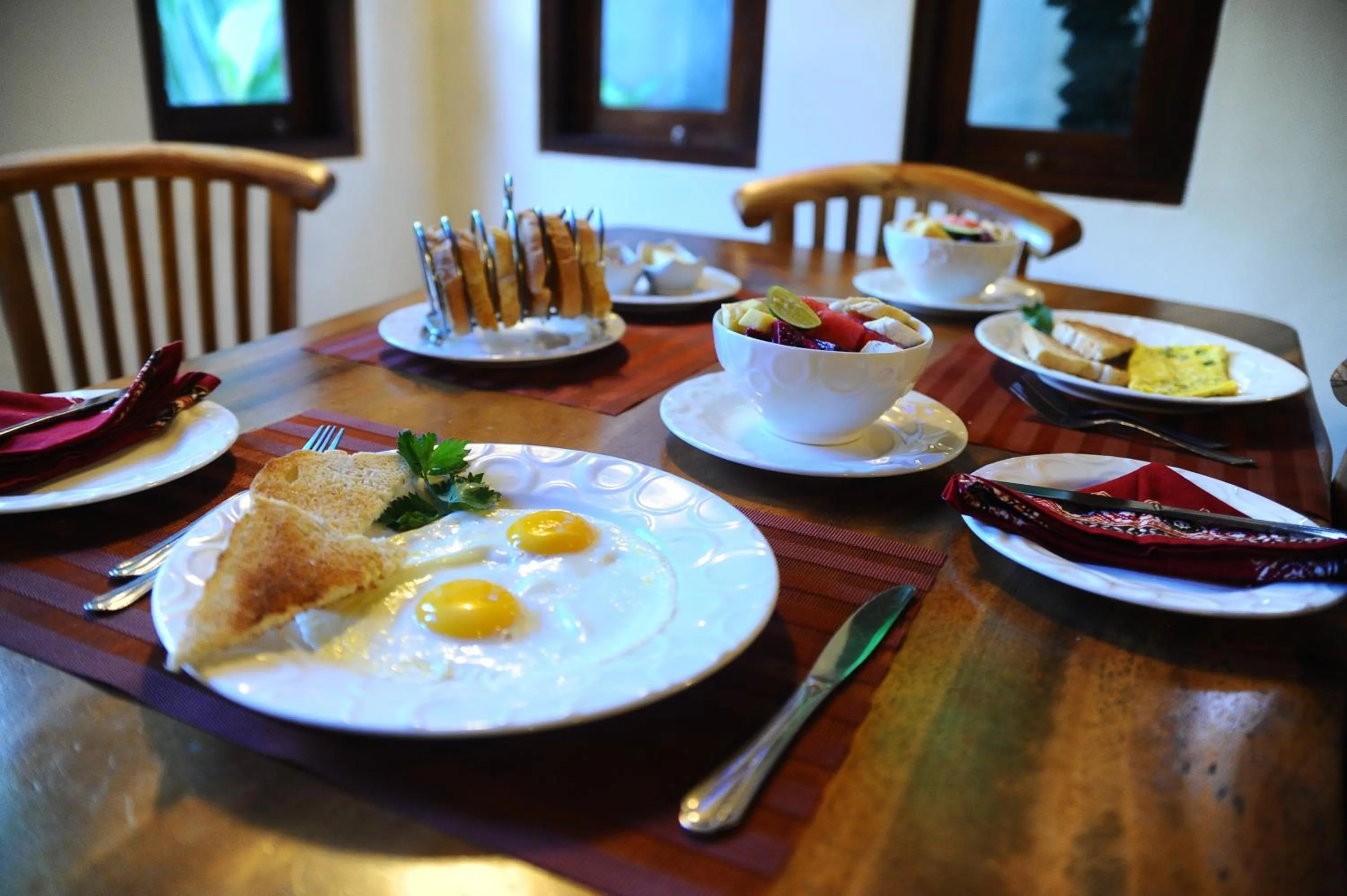Breakfast in Villa Paradise