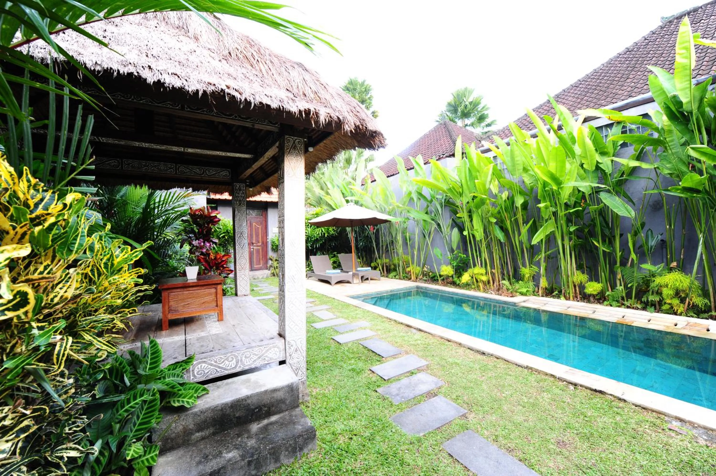 Garden in Villa Paradise