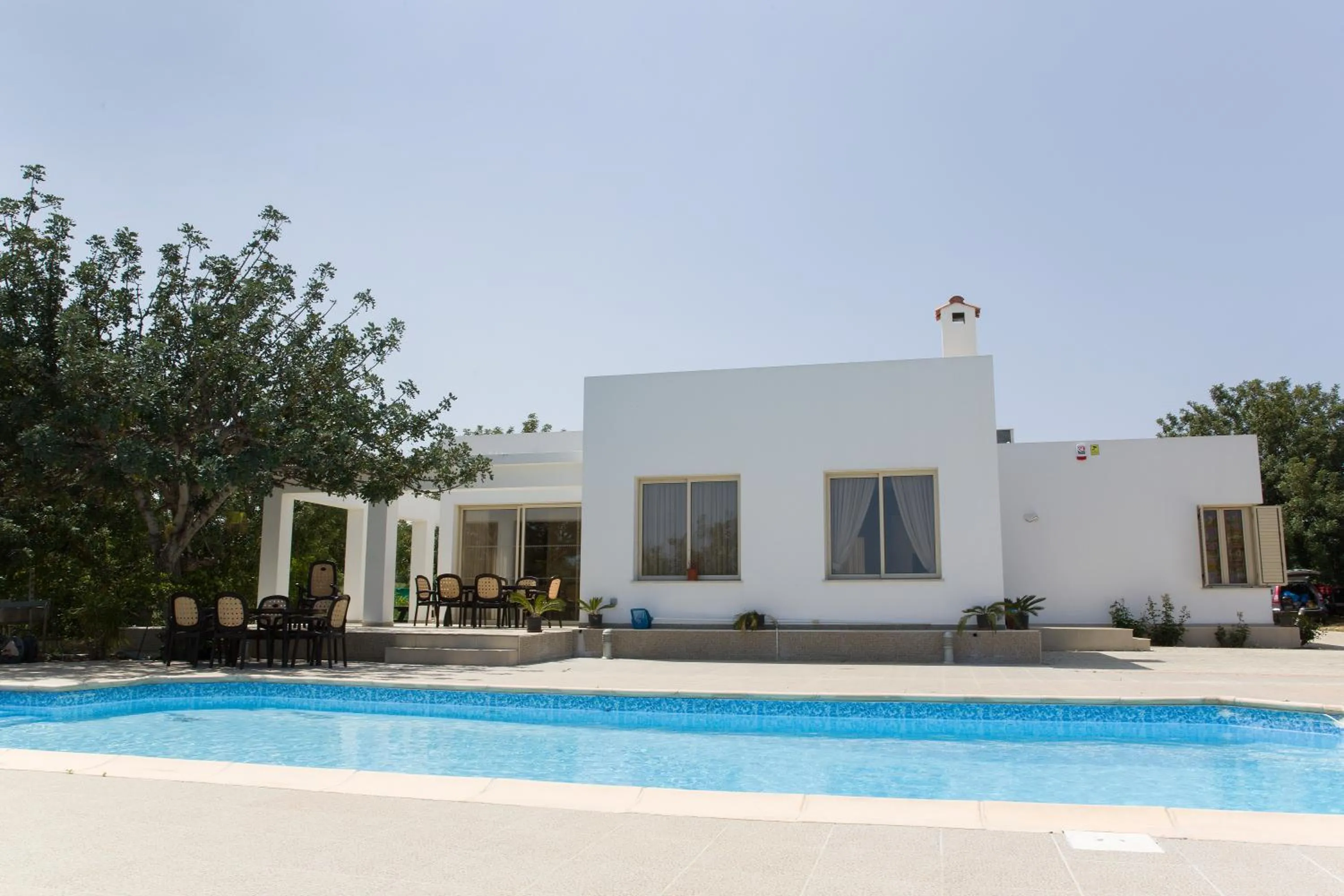 Garden in Eliofos Luxury Villa