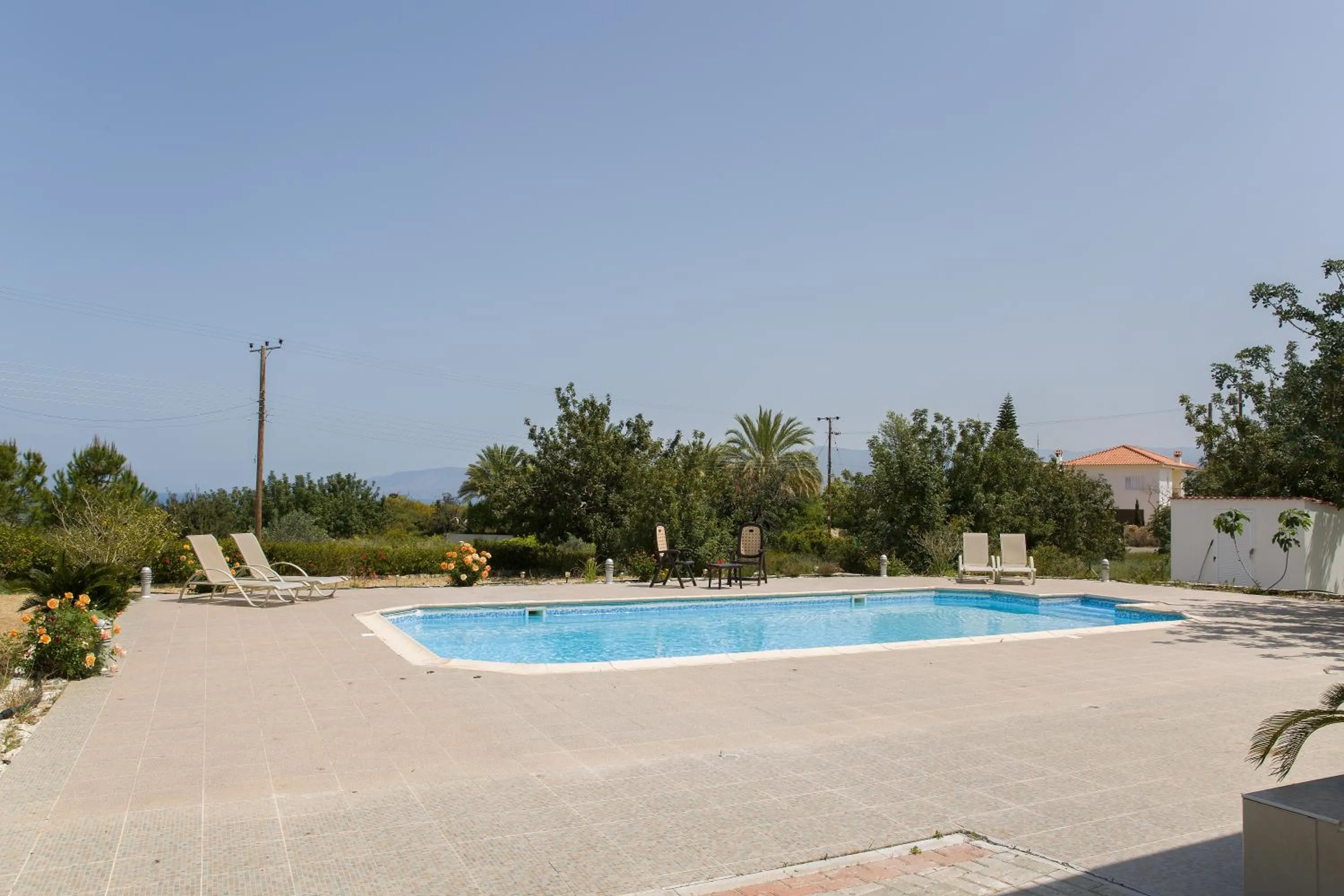 Balcony/Terrace in Eliofos Luxury Villa