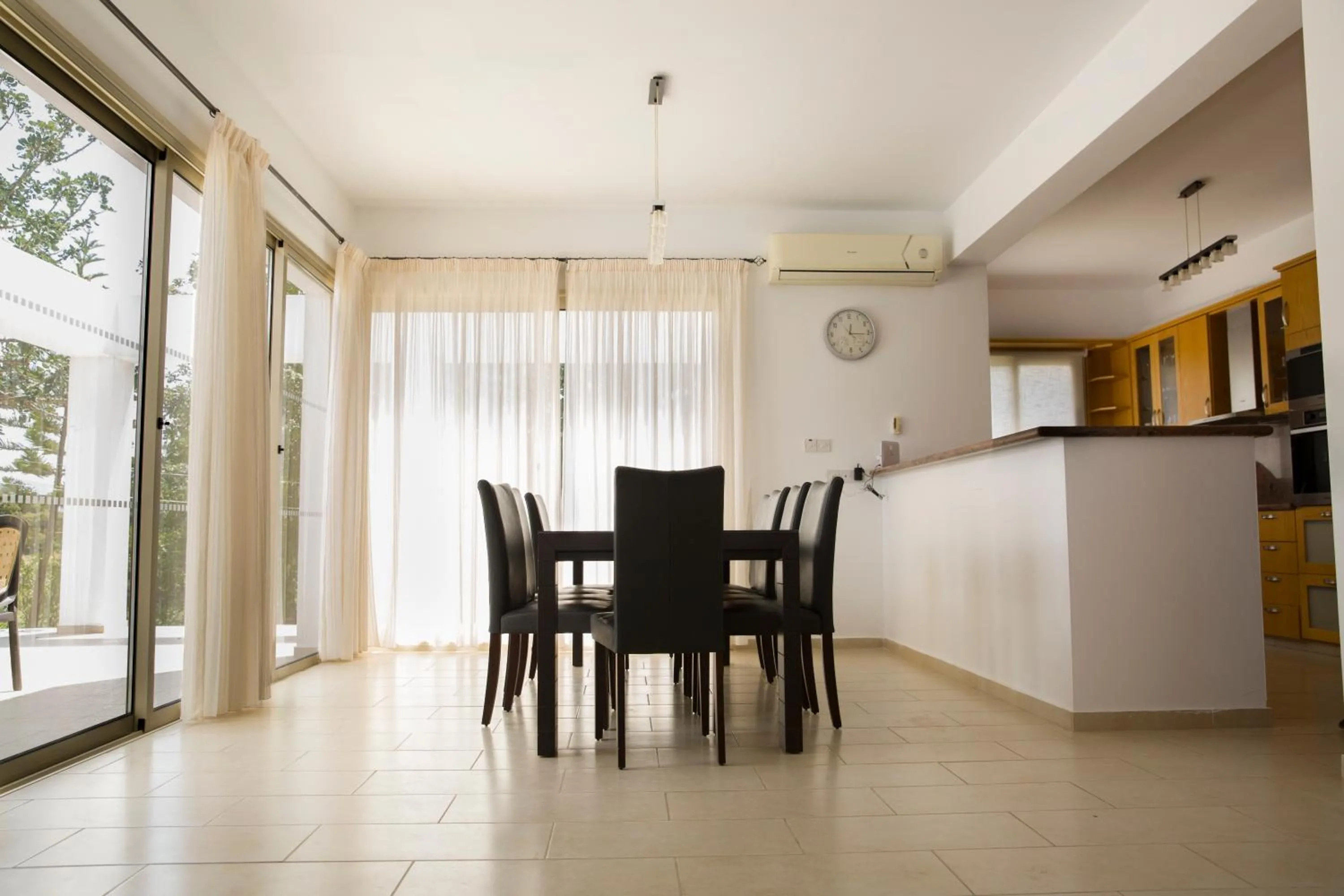 Seating area in Eliofos Luxury Villa