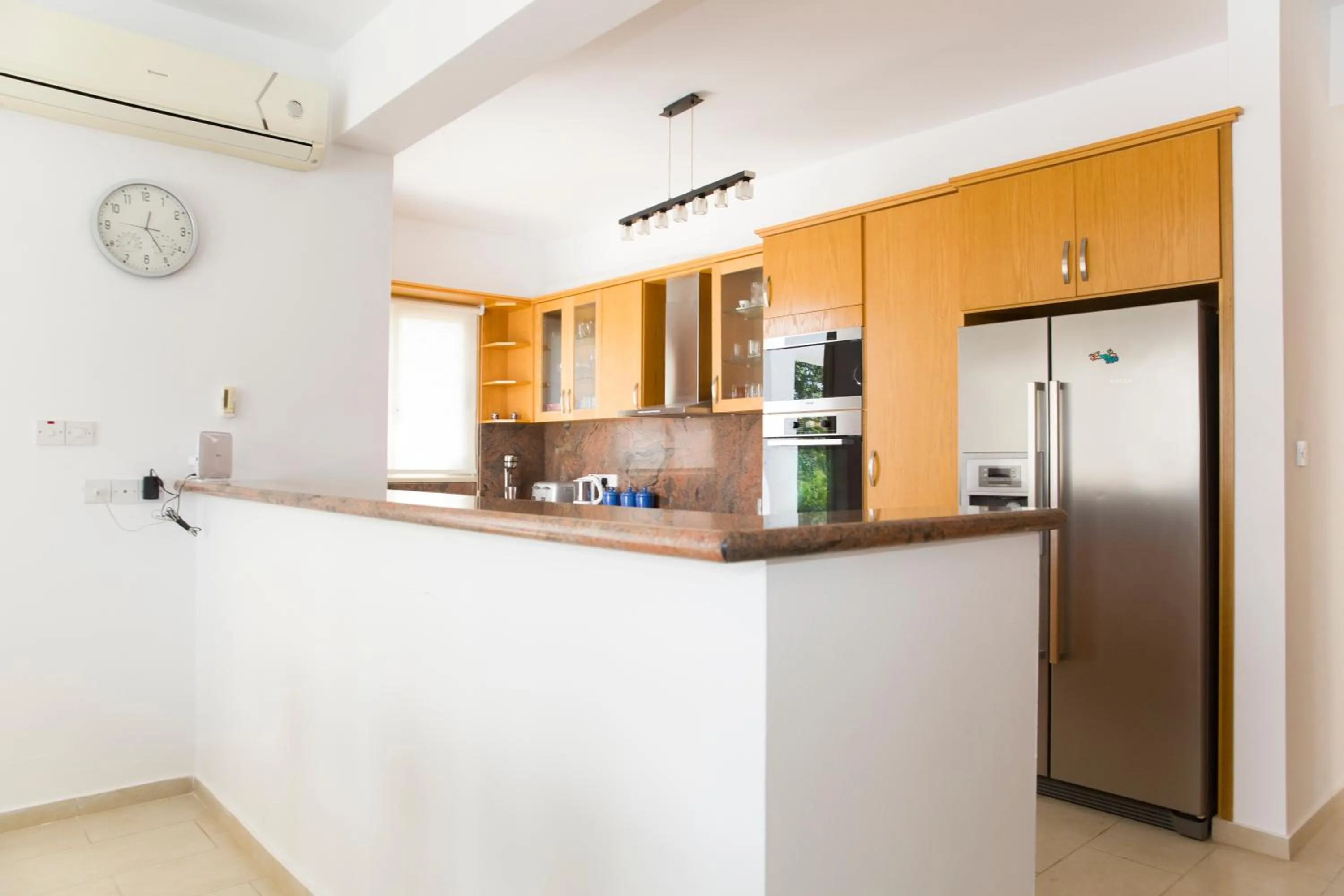 Kitchen or kitchenette in Eliofos Luxury Villa