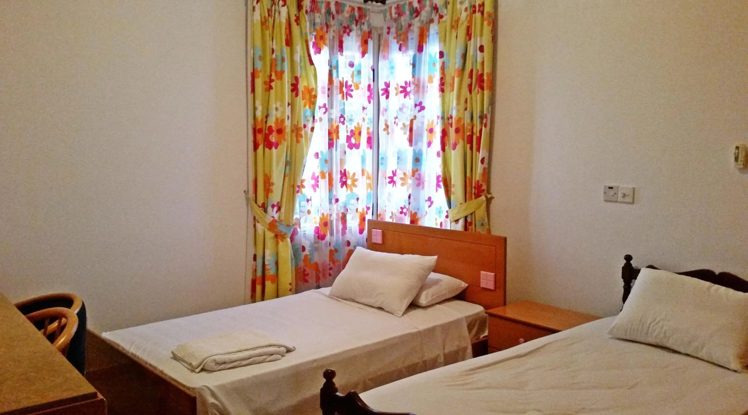 Bed in Eliofos Luxury Villa