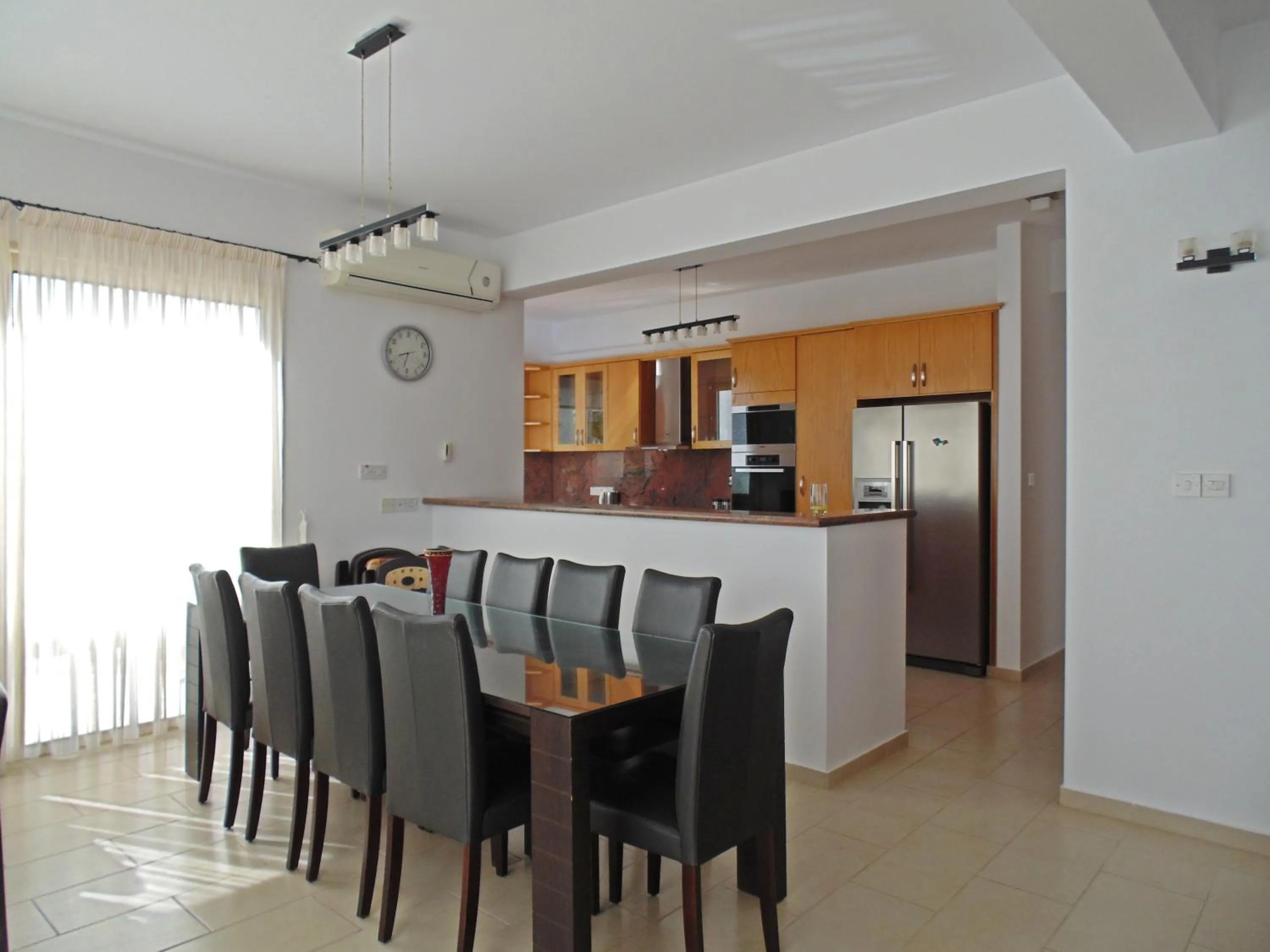 Kitchen or kitchenette in Eliofos Luxury Villa