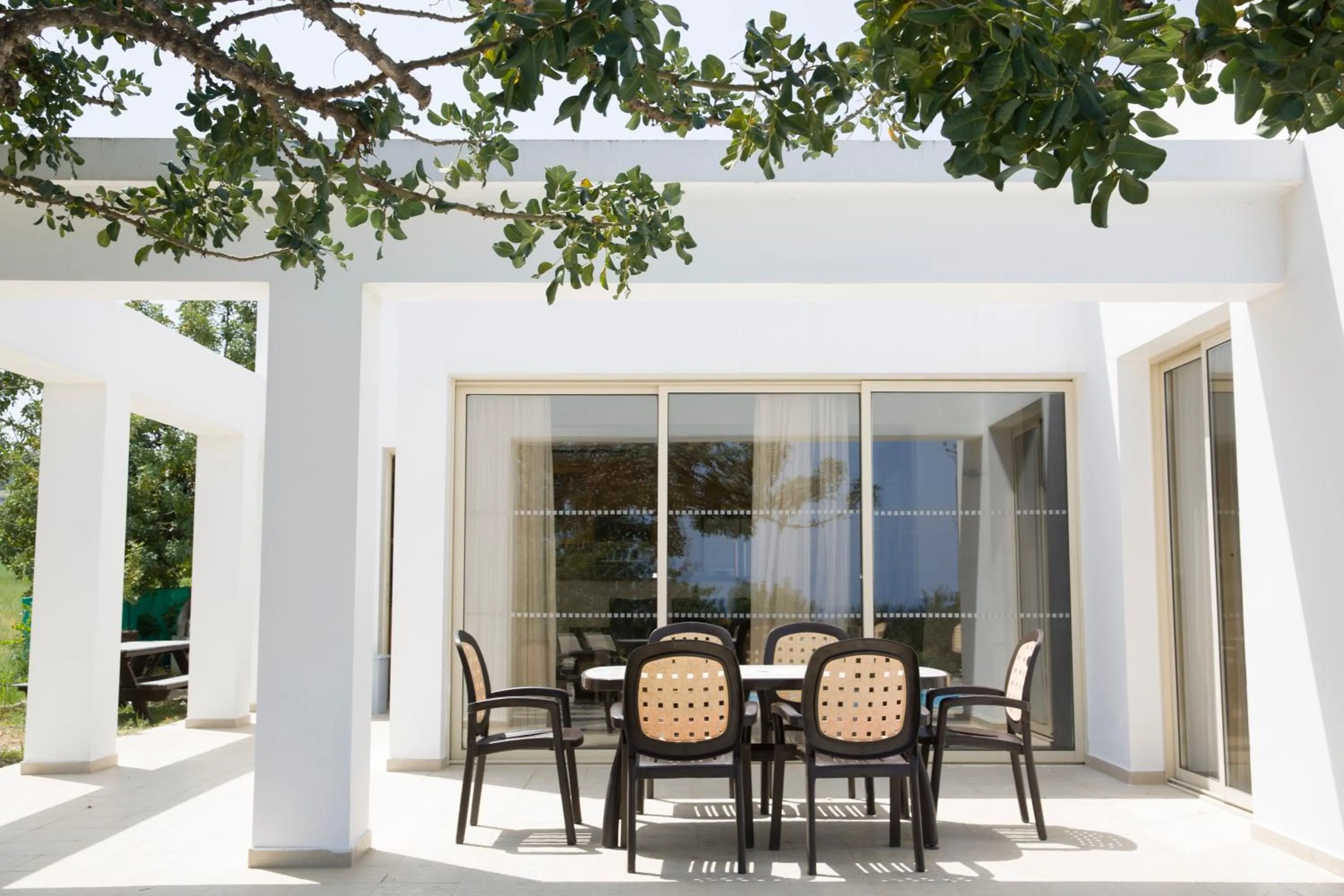 BBQ facilities in Eliofos Luxury Villa