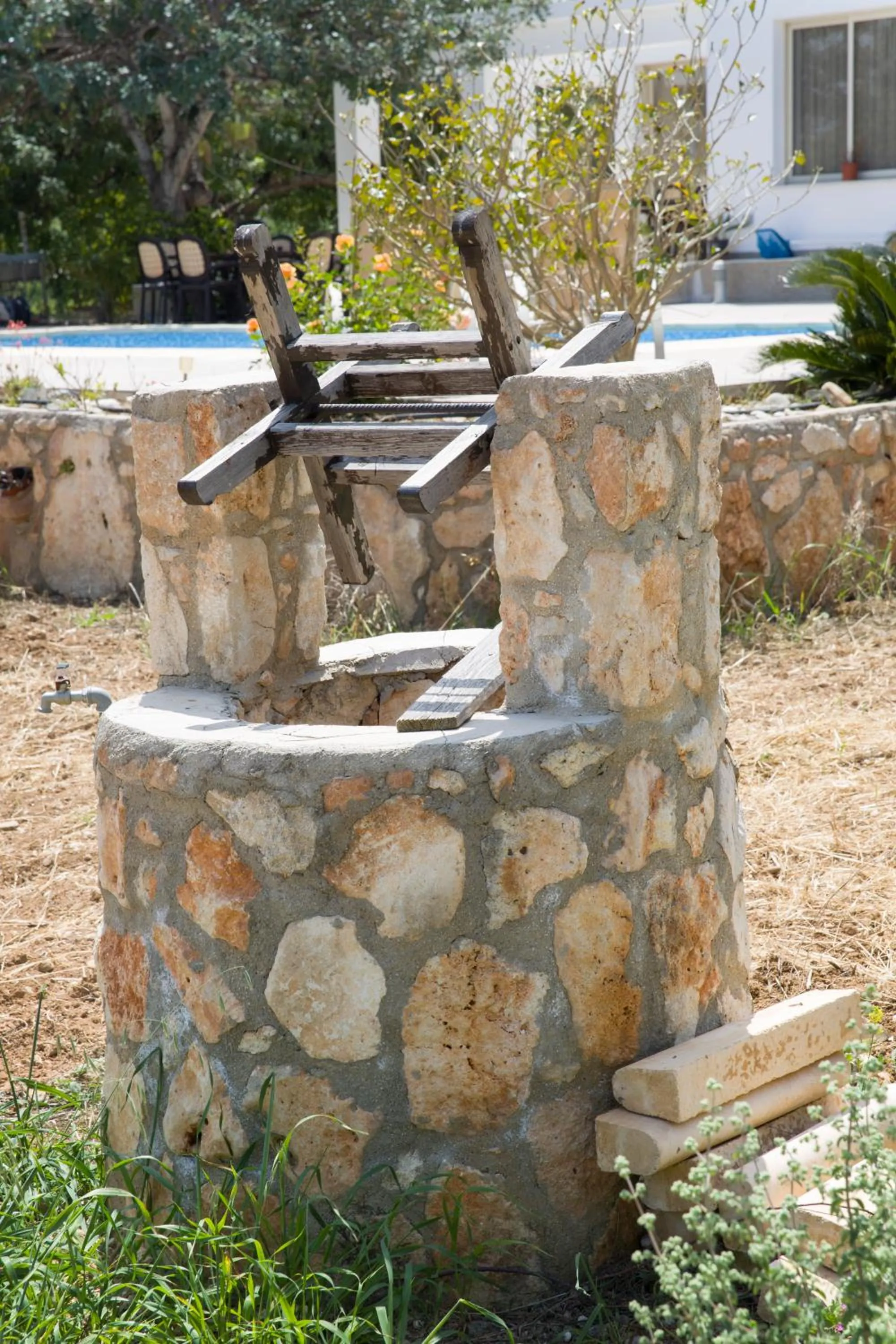 Garden in Eliofos Luxury Villa