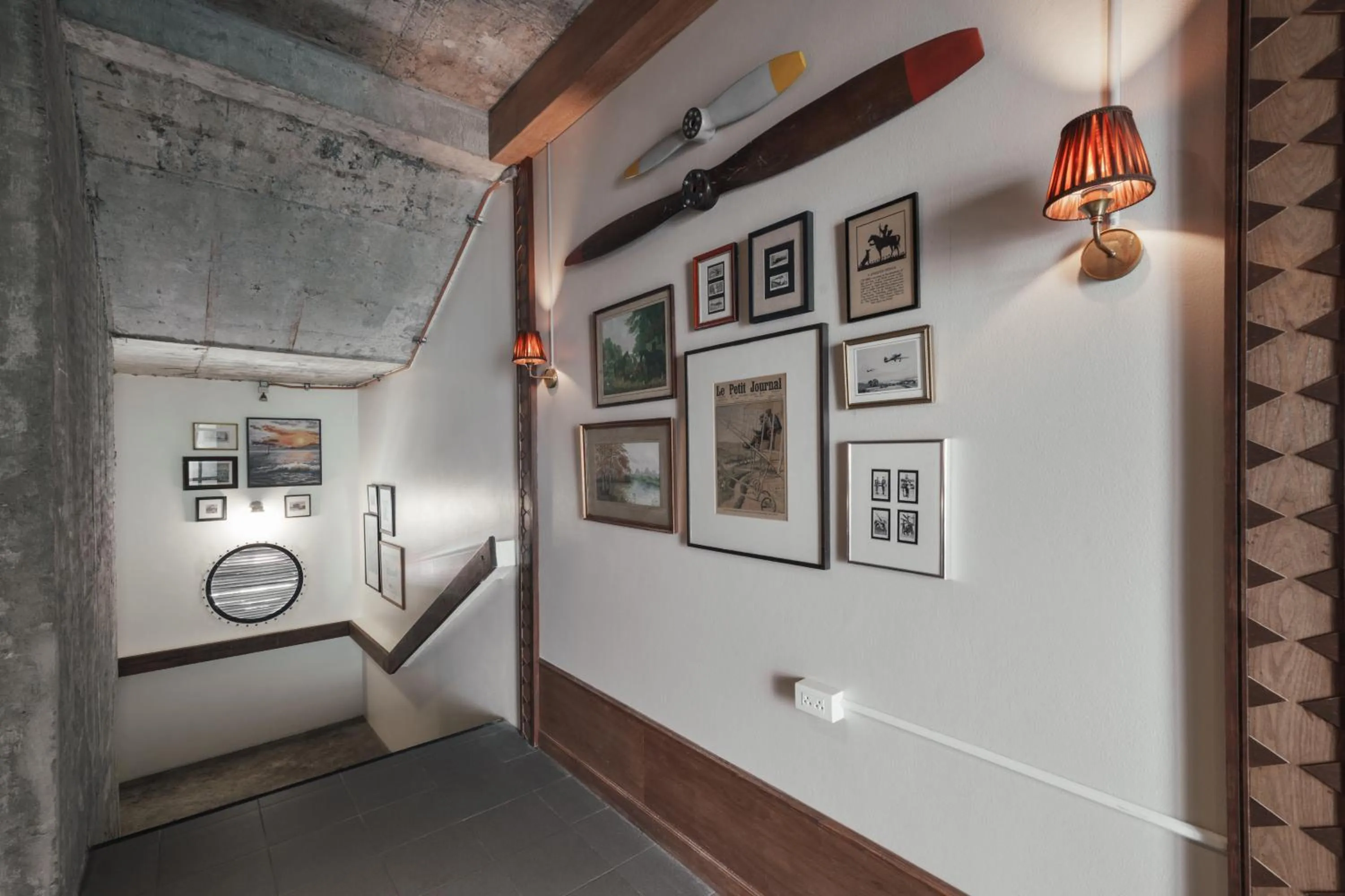 Decorative detail in Sugar Marina Hotel -AVIATOR- Phuket Airport