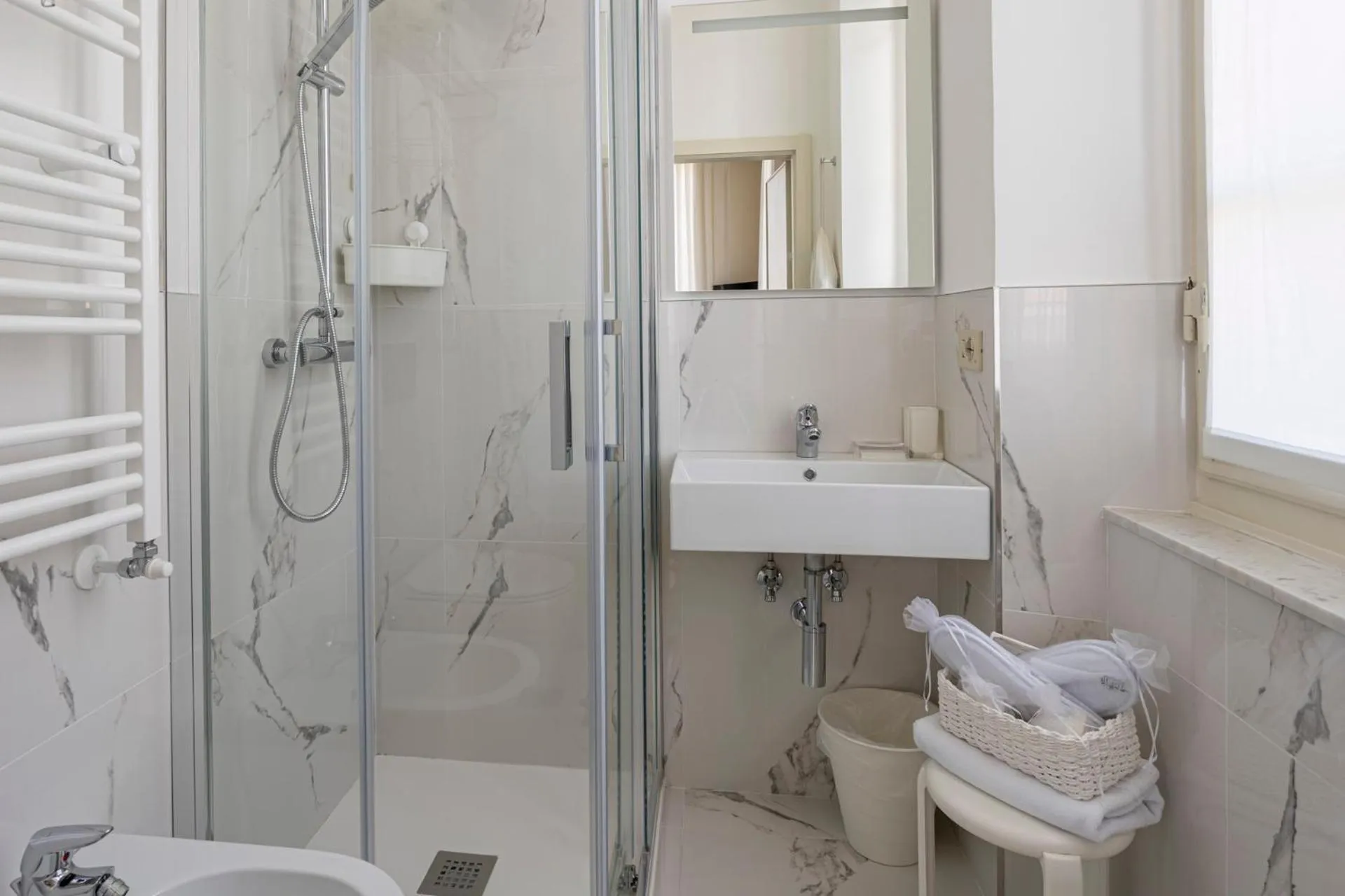 Bathroom in Hotel Olimpia