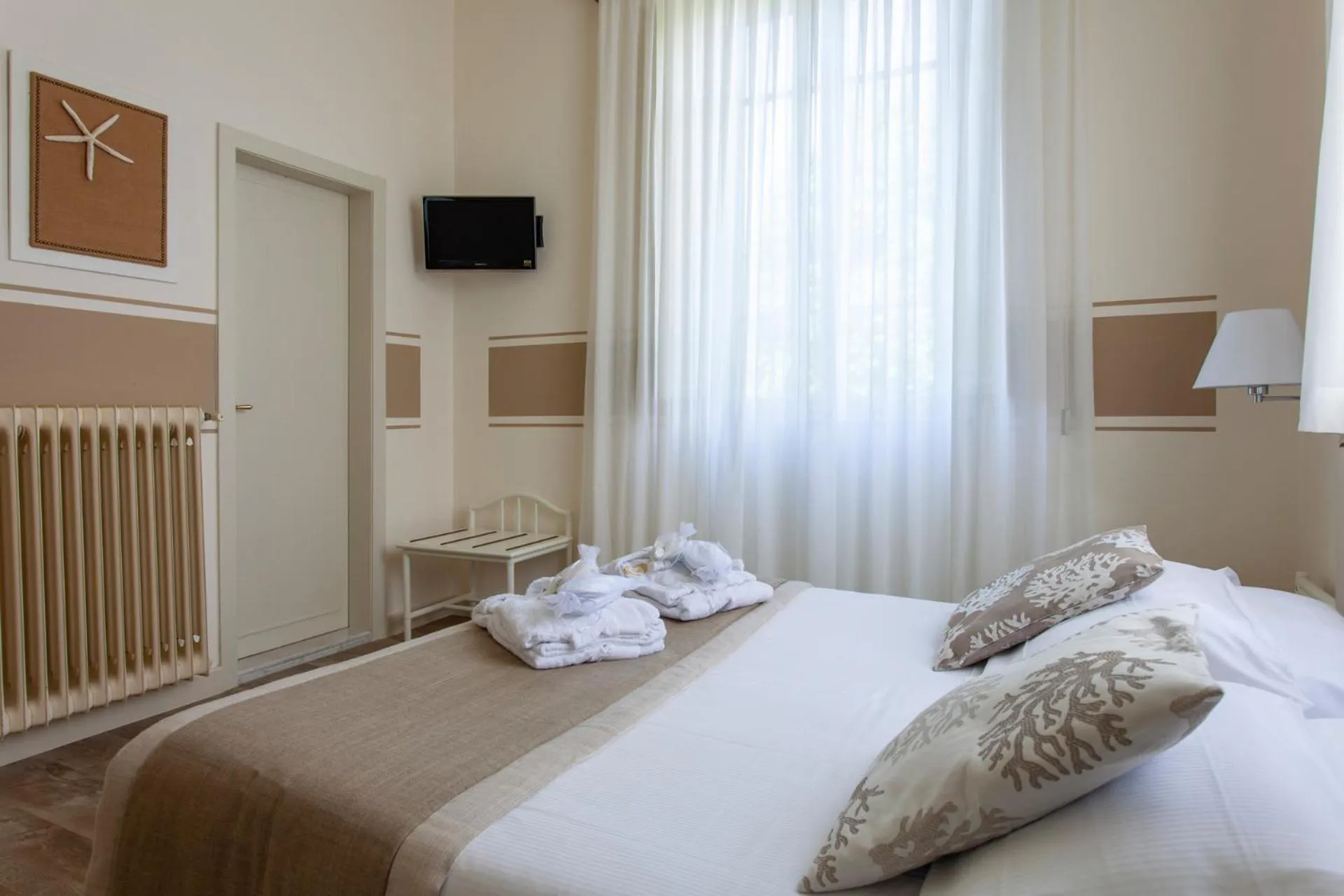 Bed in Hotel Olimpia