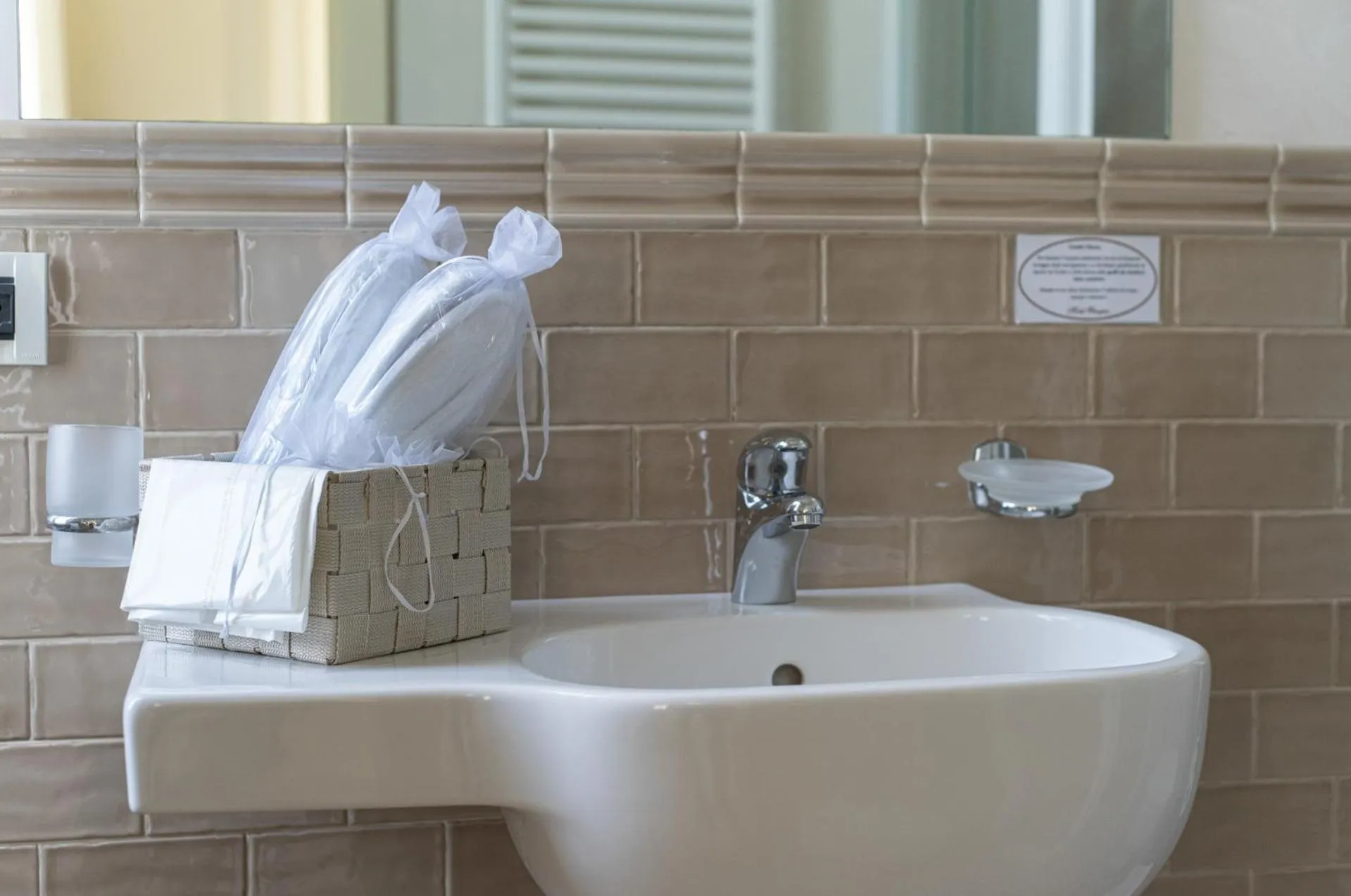 Bathroom in Hotel Olimpia