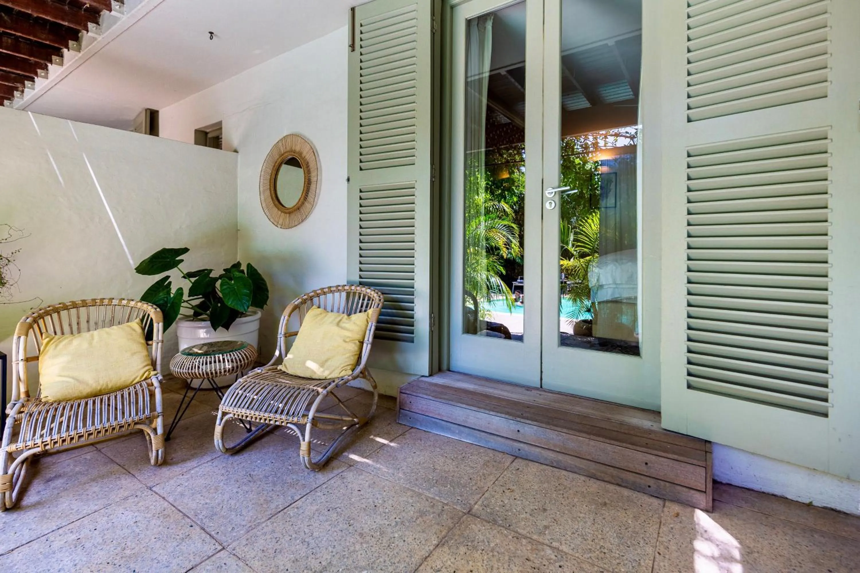 Patio in Cape Standard Guest House