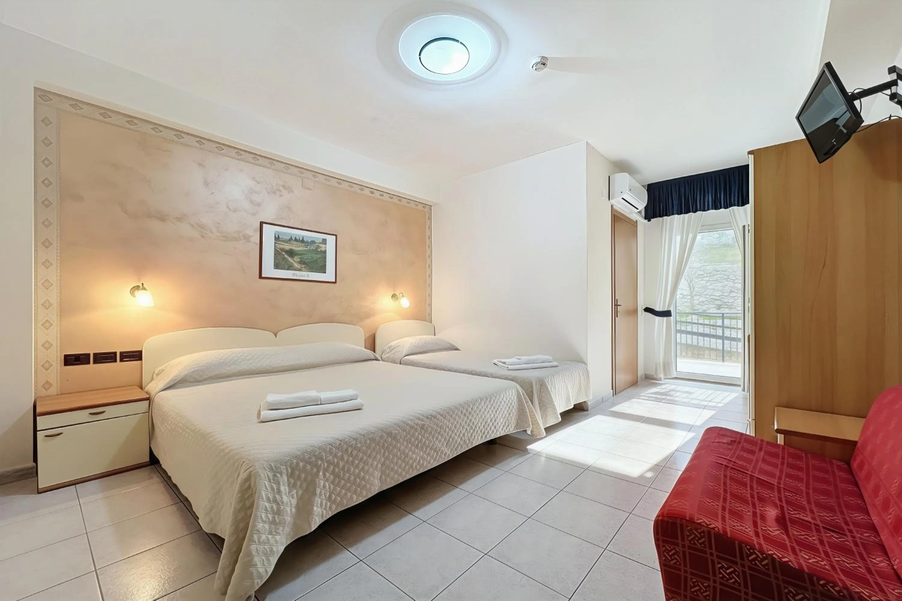 Living room, Bed in Santangelo