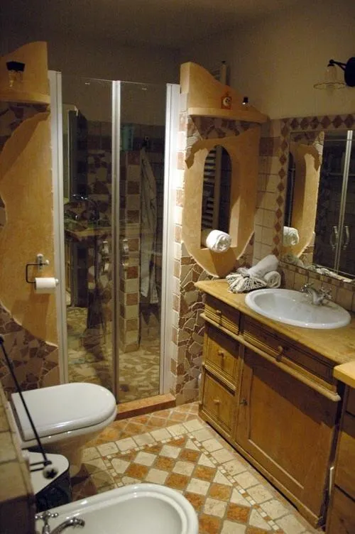 Bathroom in B&B Rosso Pila