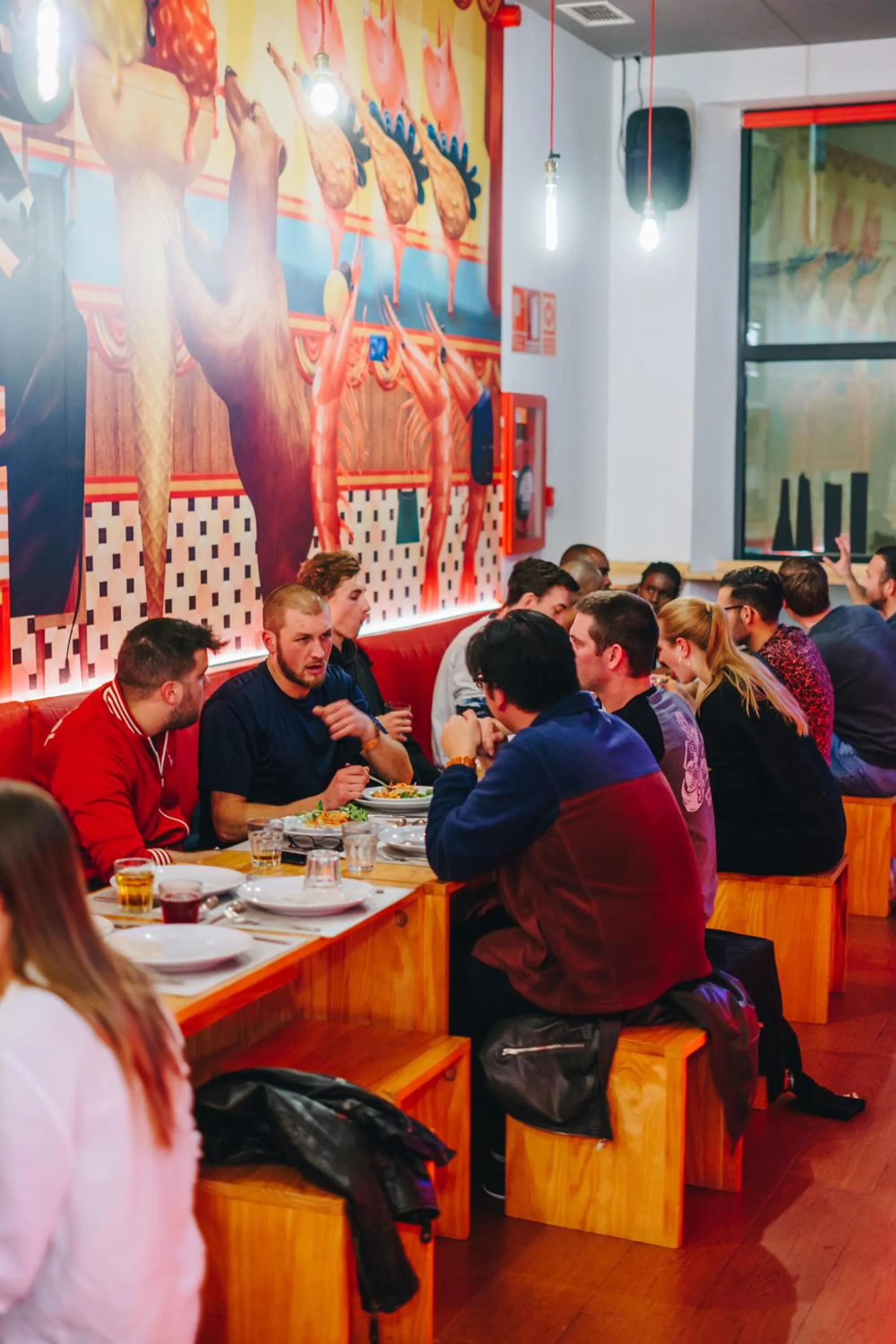 People in Ok Hostel Madrid