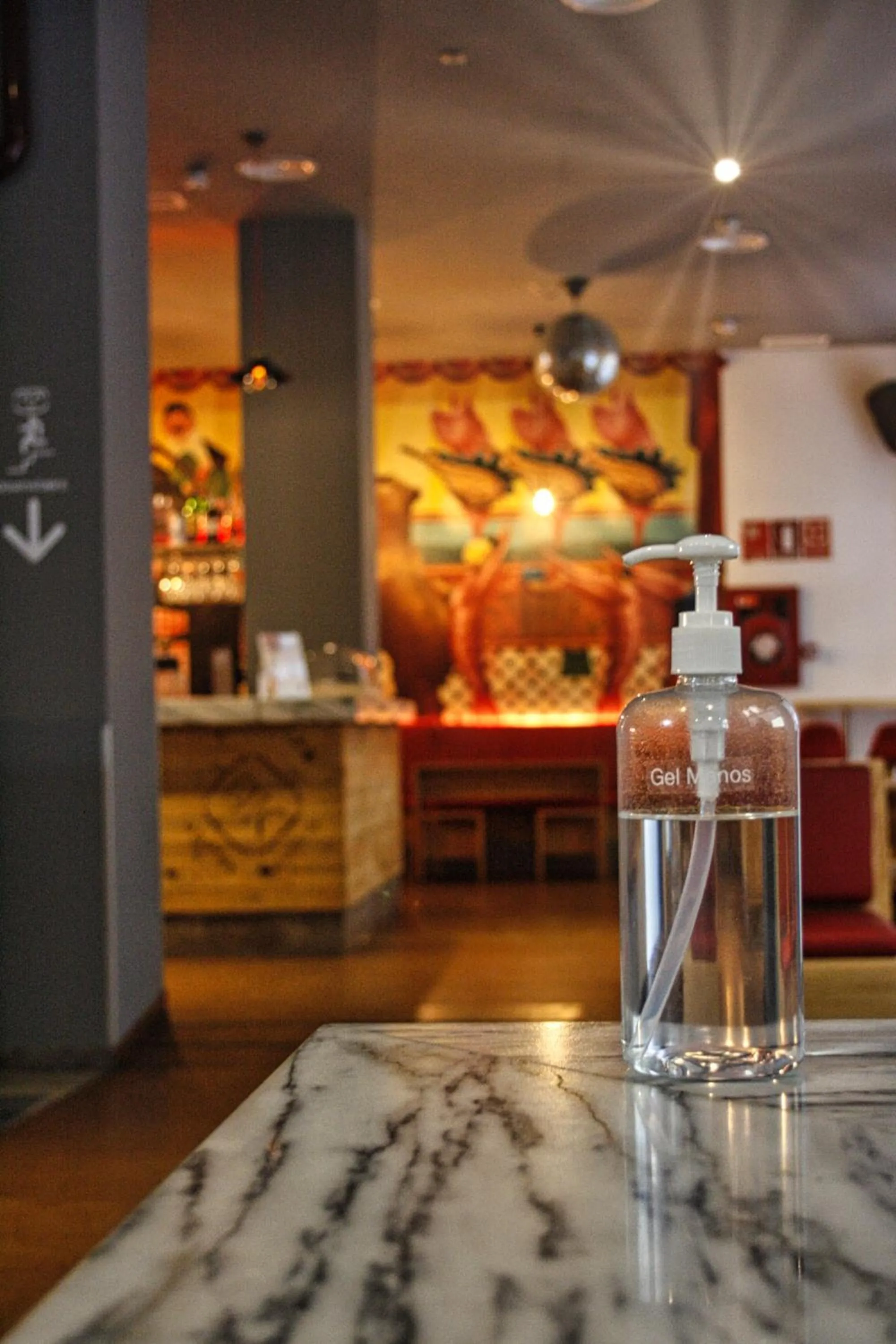 Lobby or reception in Ok Hostel Madrid