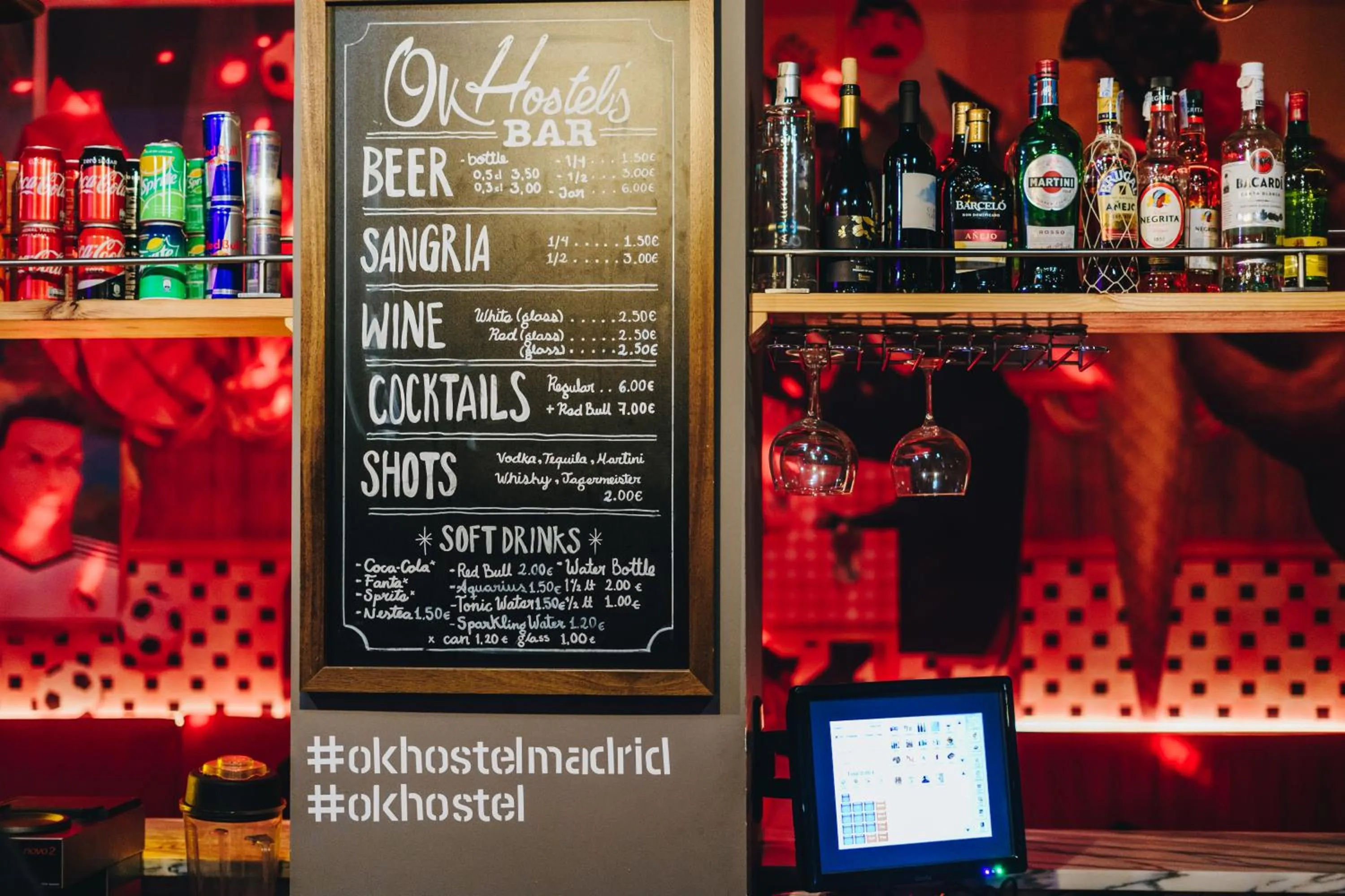 Lounge or bar in Ok Hostel Madrid