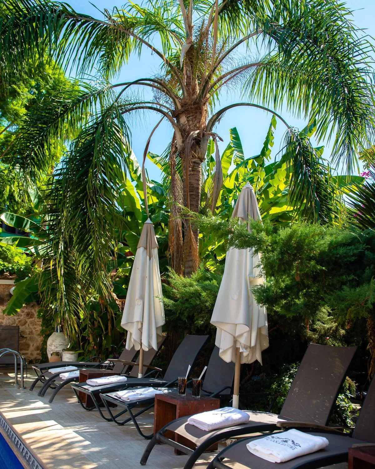 Swimming pool in Tuvana Hotel