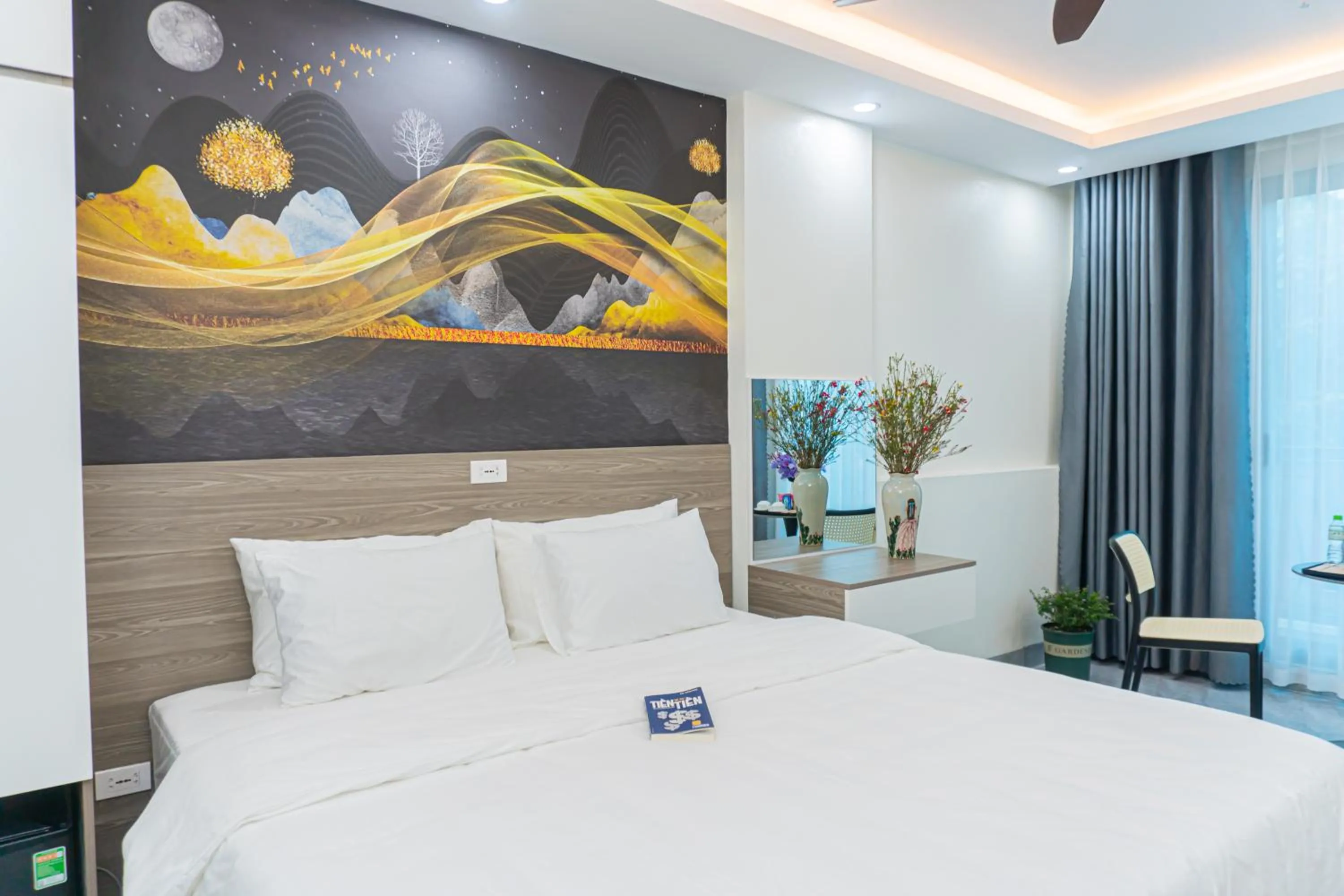 Bedroom, Bed in Eco Hotel Hanoi