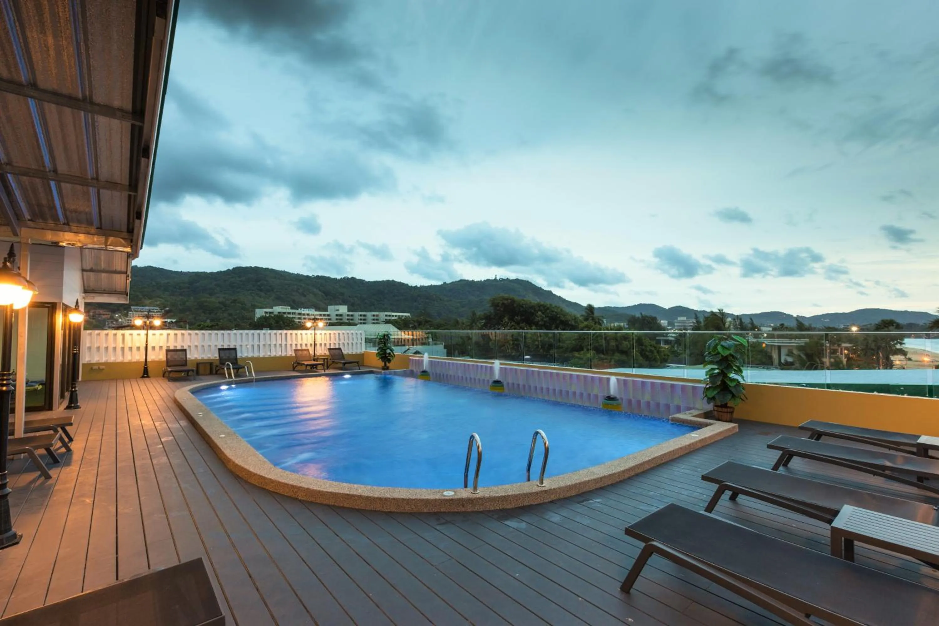 Swimming pool in Anda Beachside Hotel