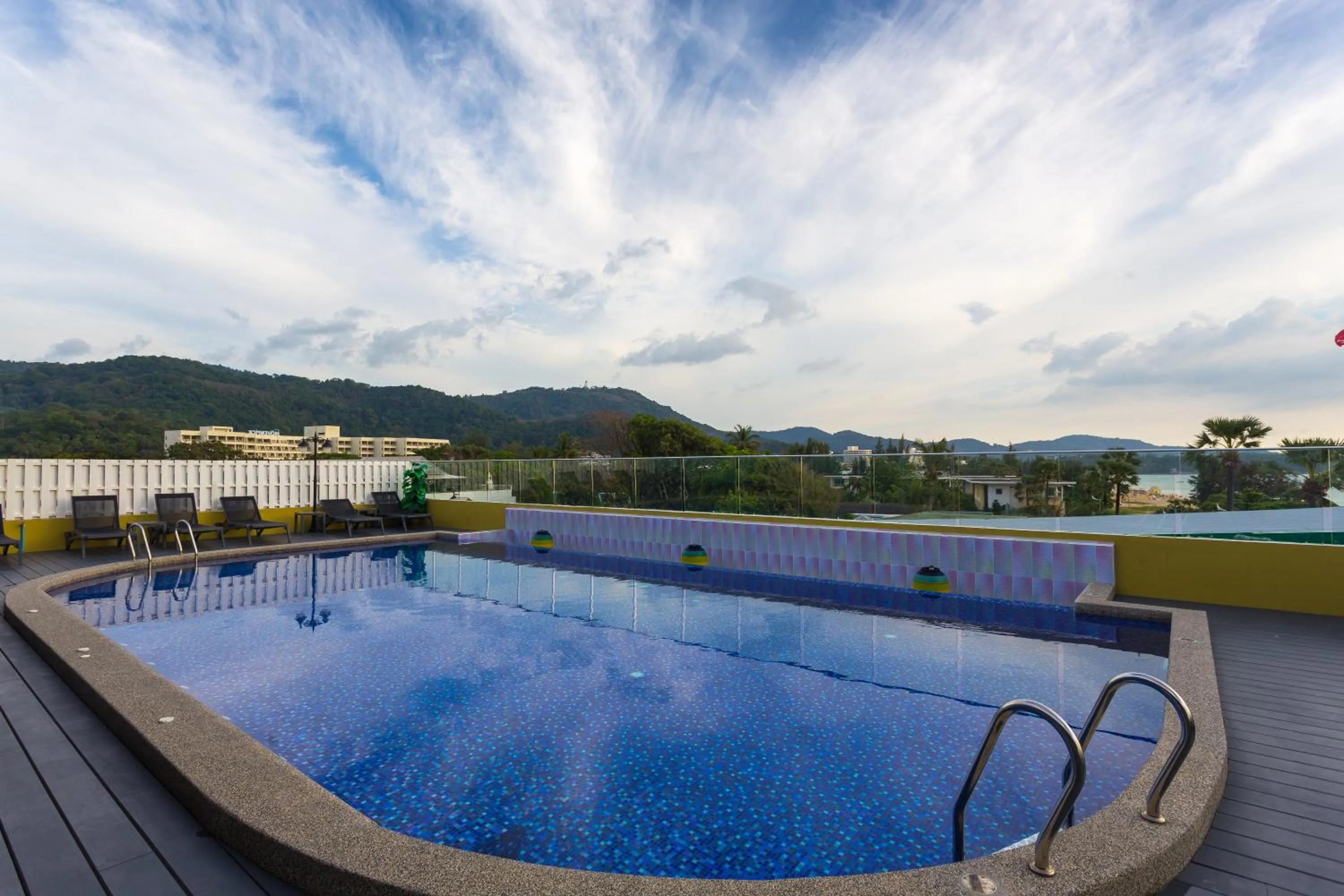 Pool view in Anda Beachside Hotel