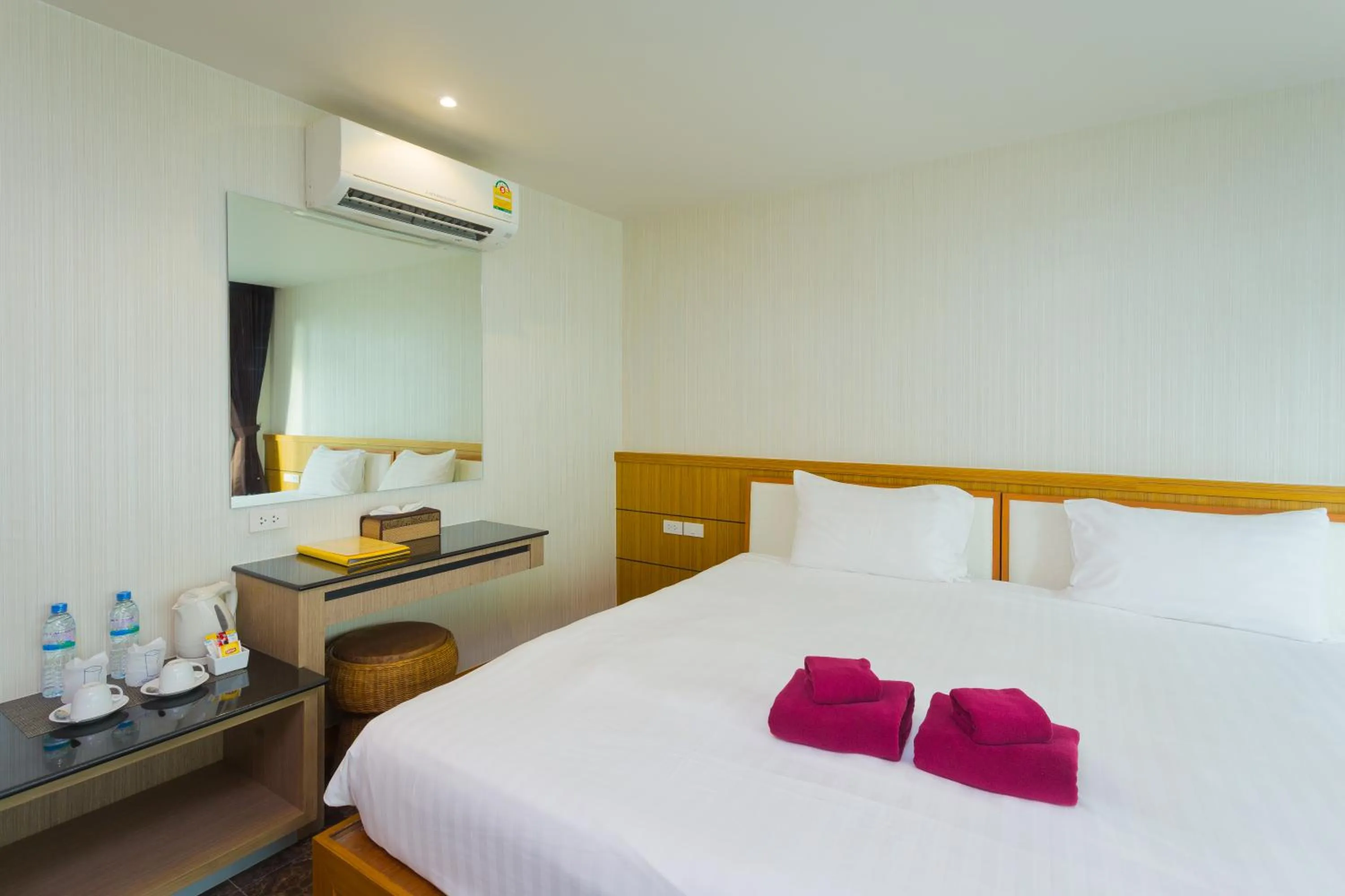 Bed in Anda Beachside Hotel