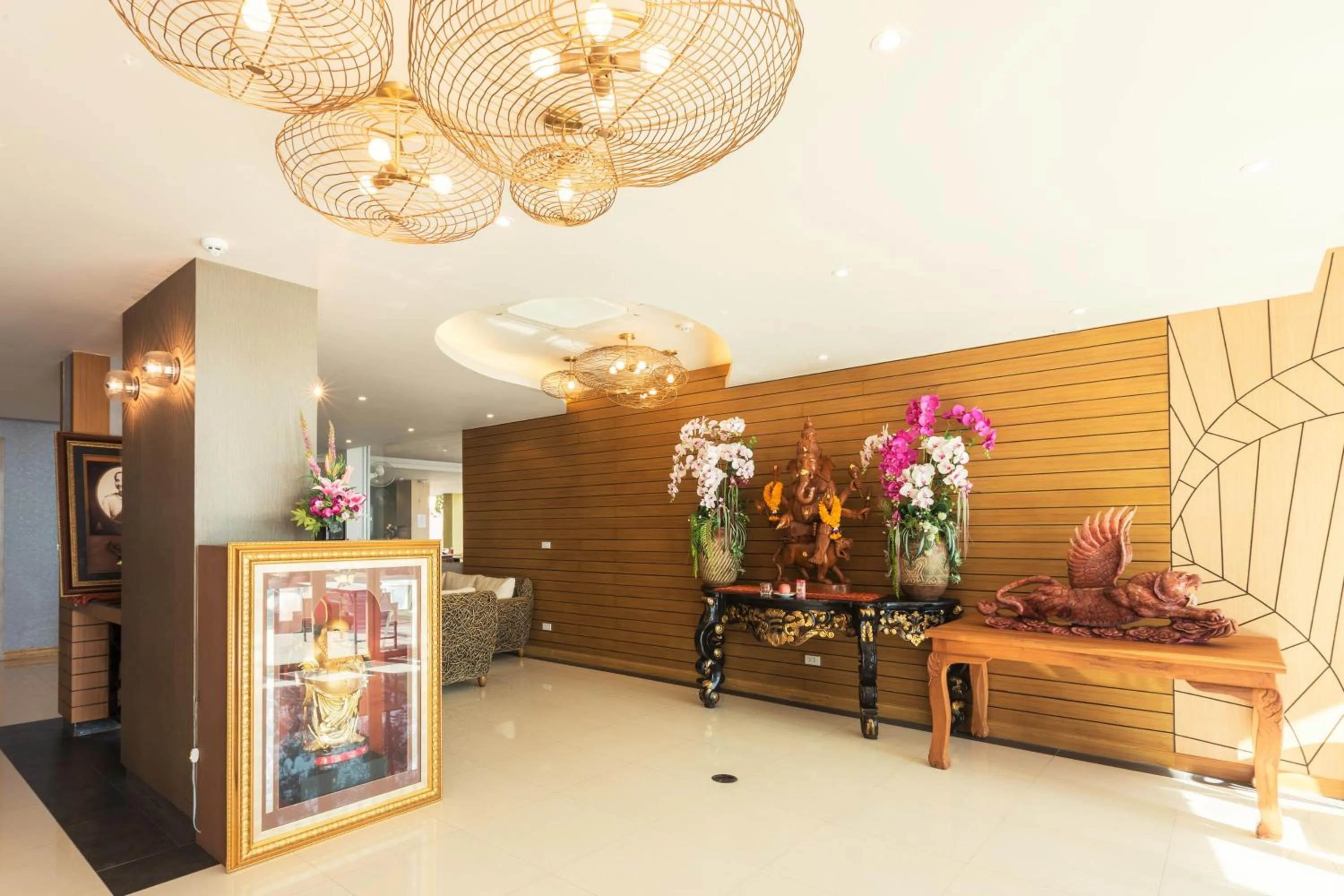 Lobby or reception in Anda Beachside Hotel