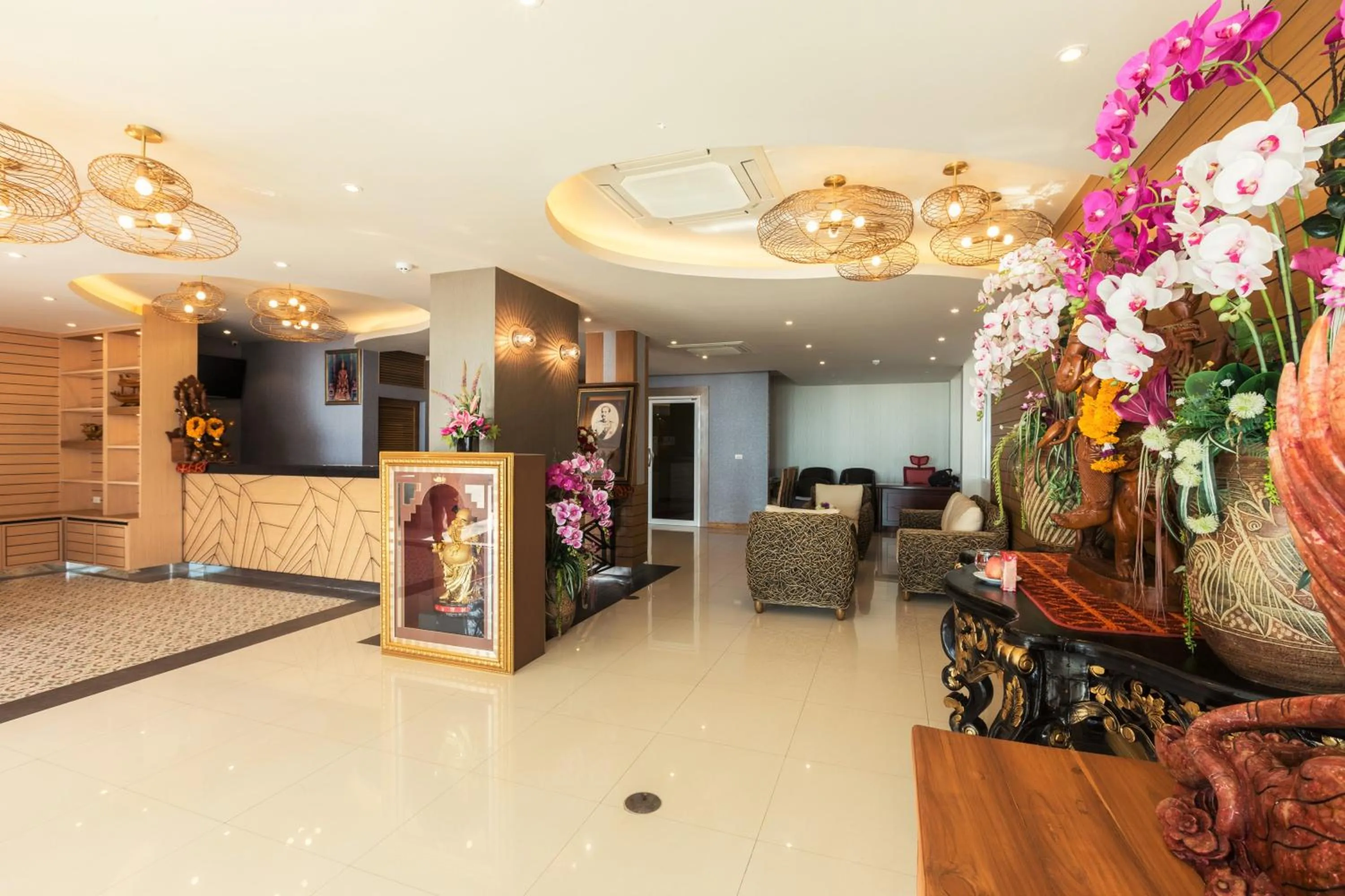 Lobby or reception in Anda Beachside Hotel