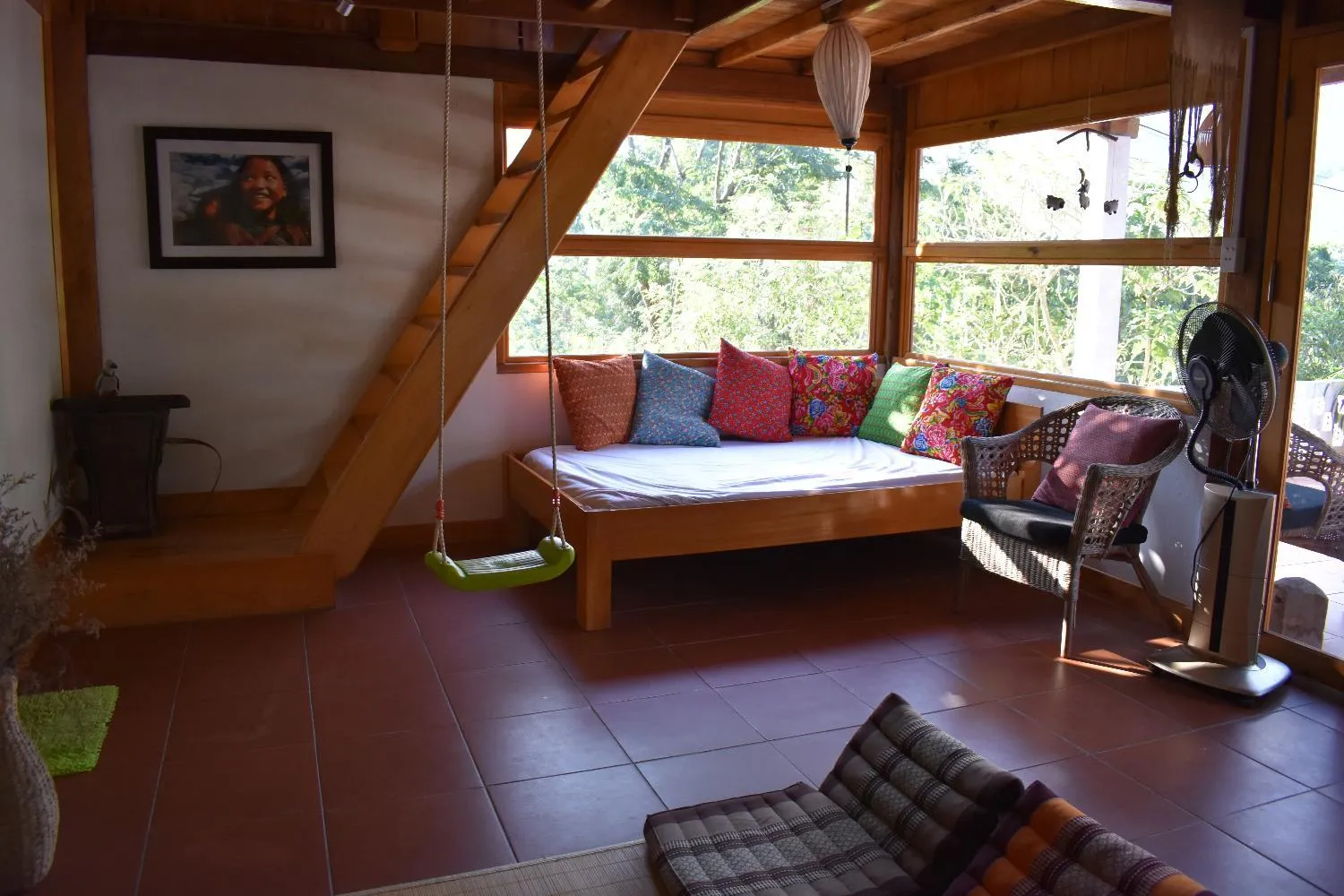 Living room in Luckydaisy Buffalo House