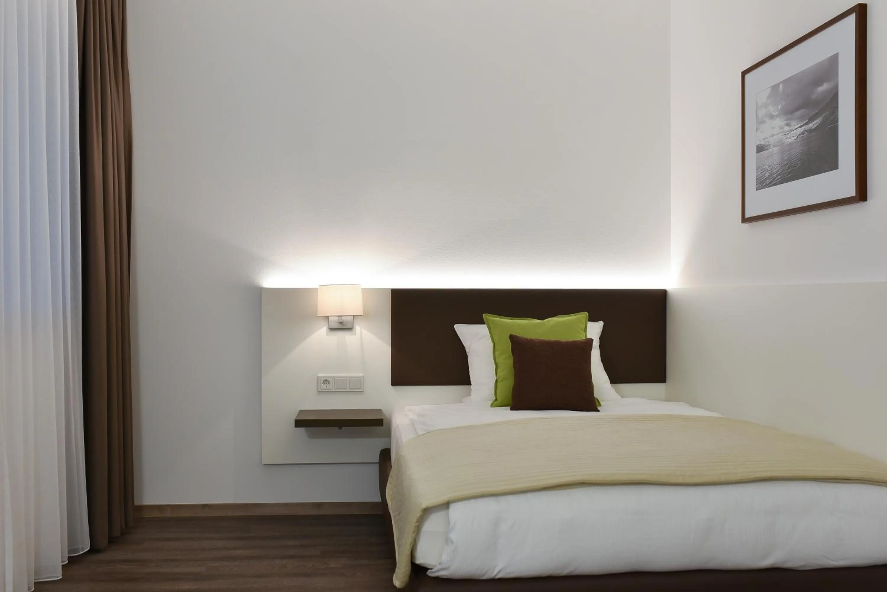 Bed in Guesthouse Lichtenau