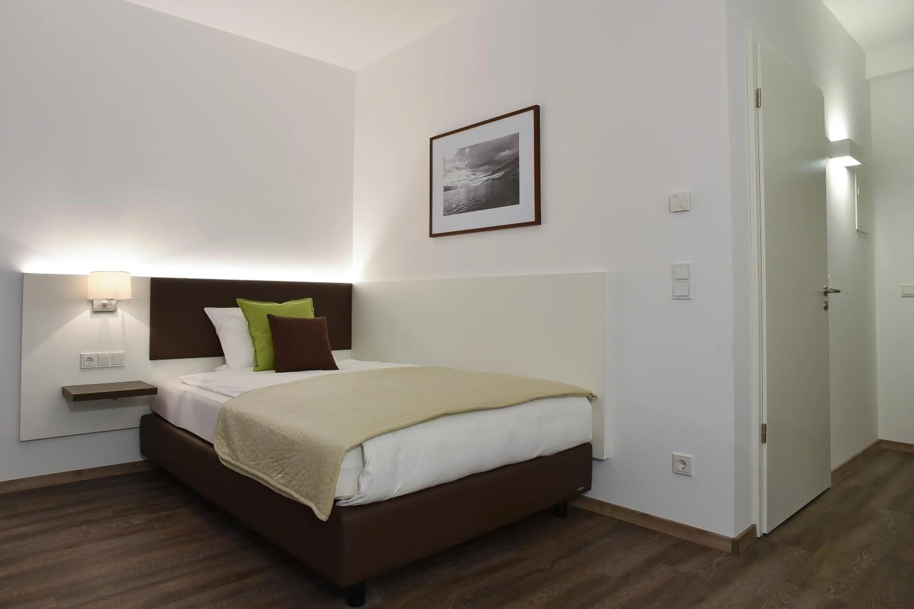 Photo of the whole room, Bed in Guesthouse Lichtenau